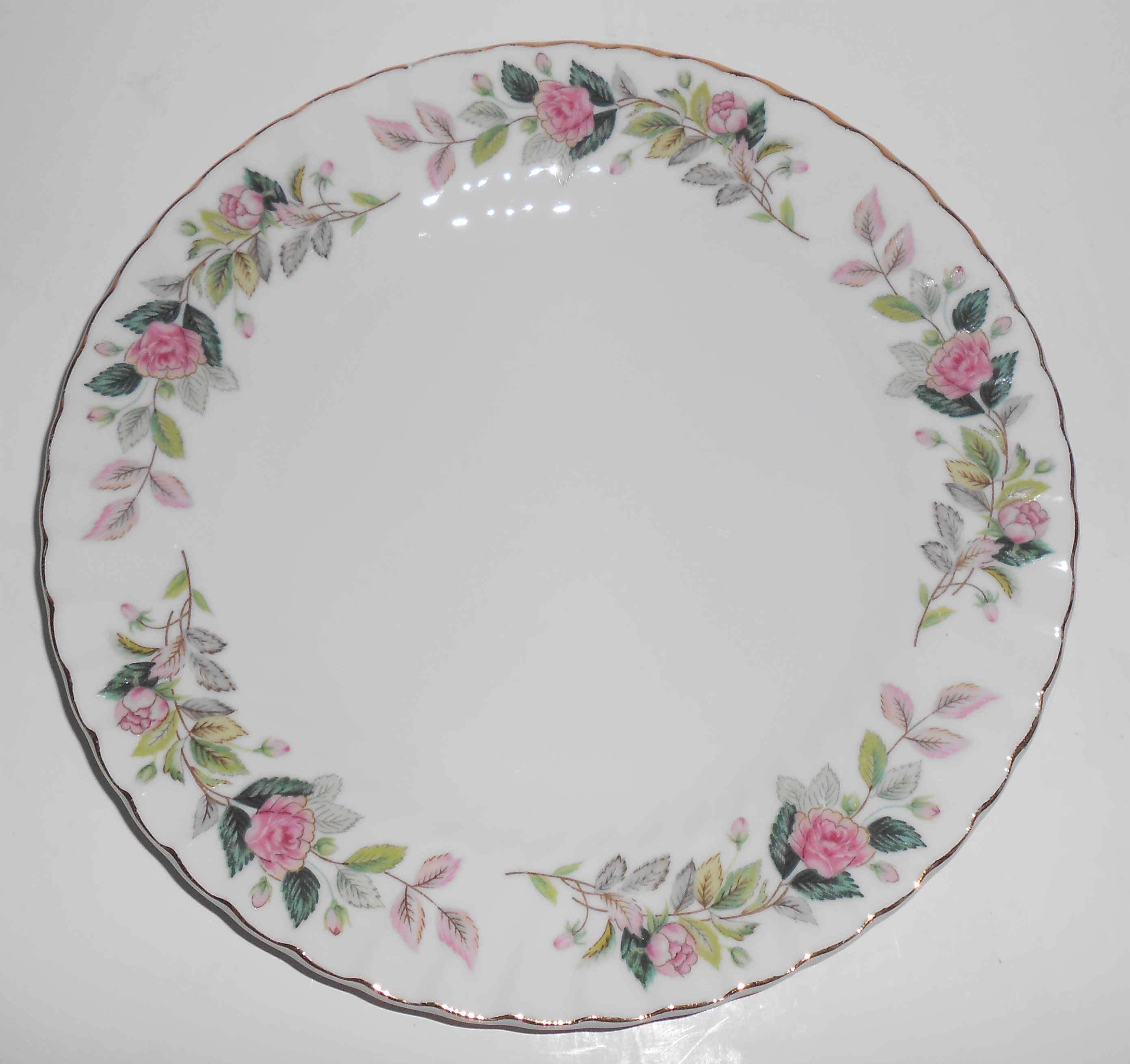 Creative Porcelain China 2345 Regency Rose Platinum Lun