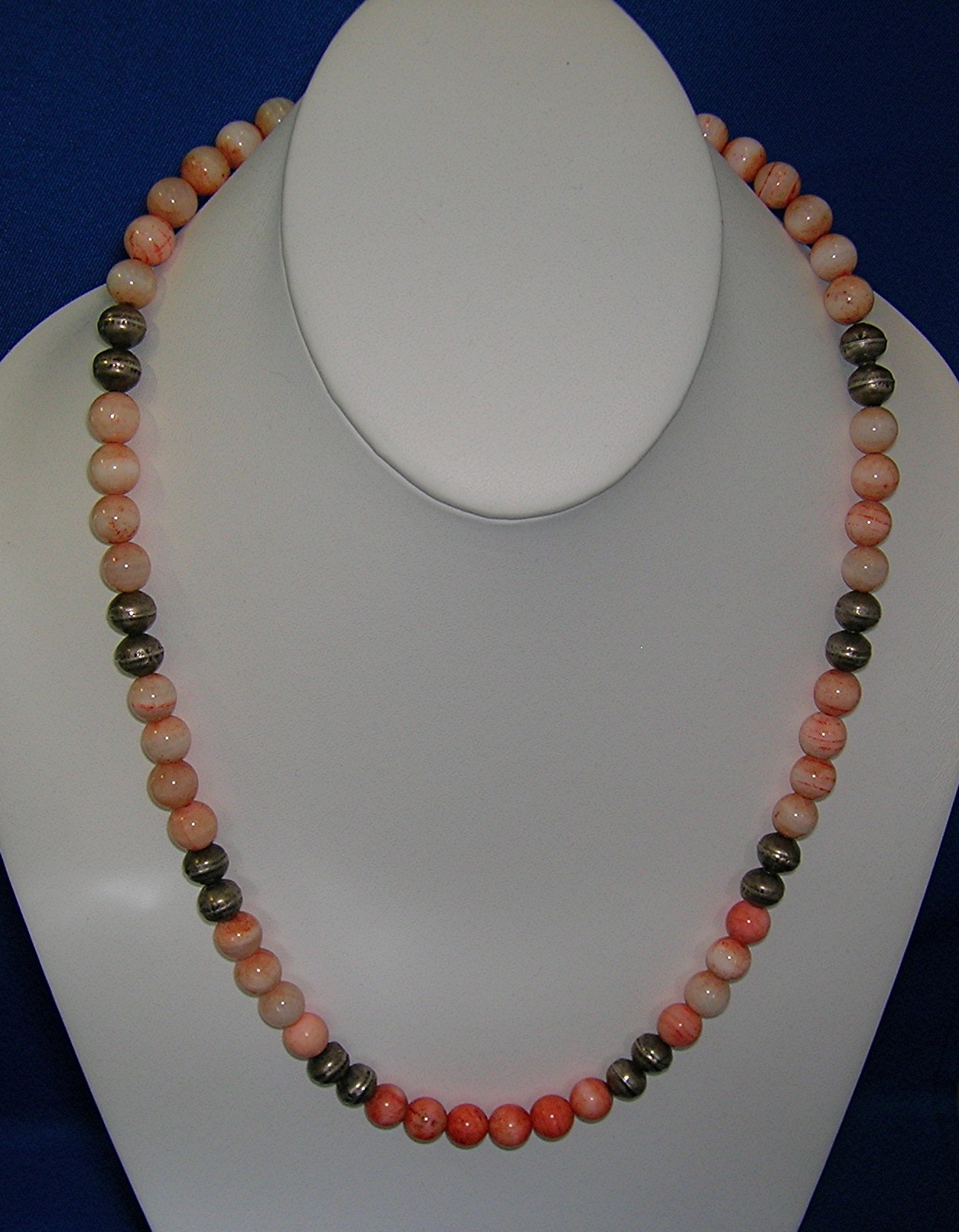 Sterling Silver Ocean Jasper Coral USA