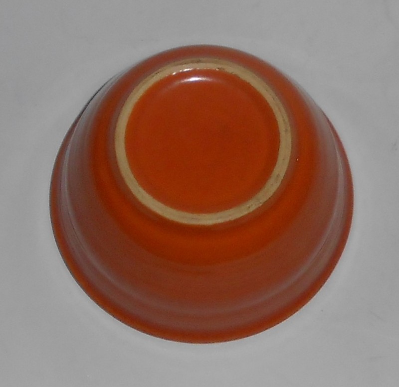 VINTAGE Pacific Pottery Hostess Ware Apache Red Custard Cup