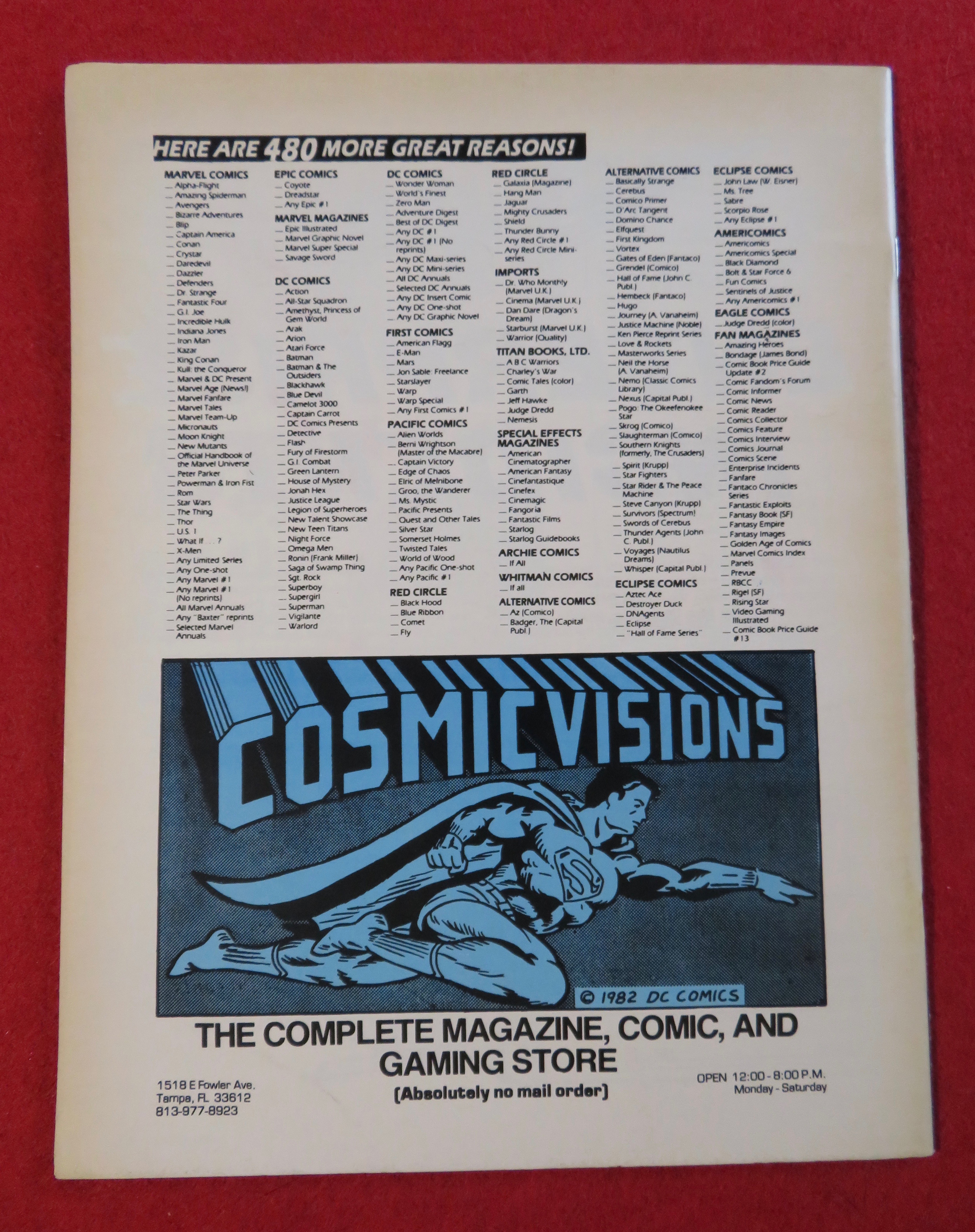 Fantasy Empire Magazine March 1984 Compleat Prisoner