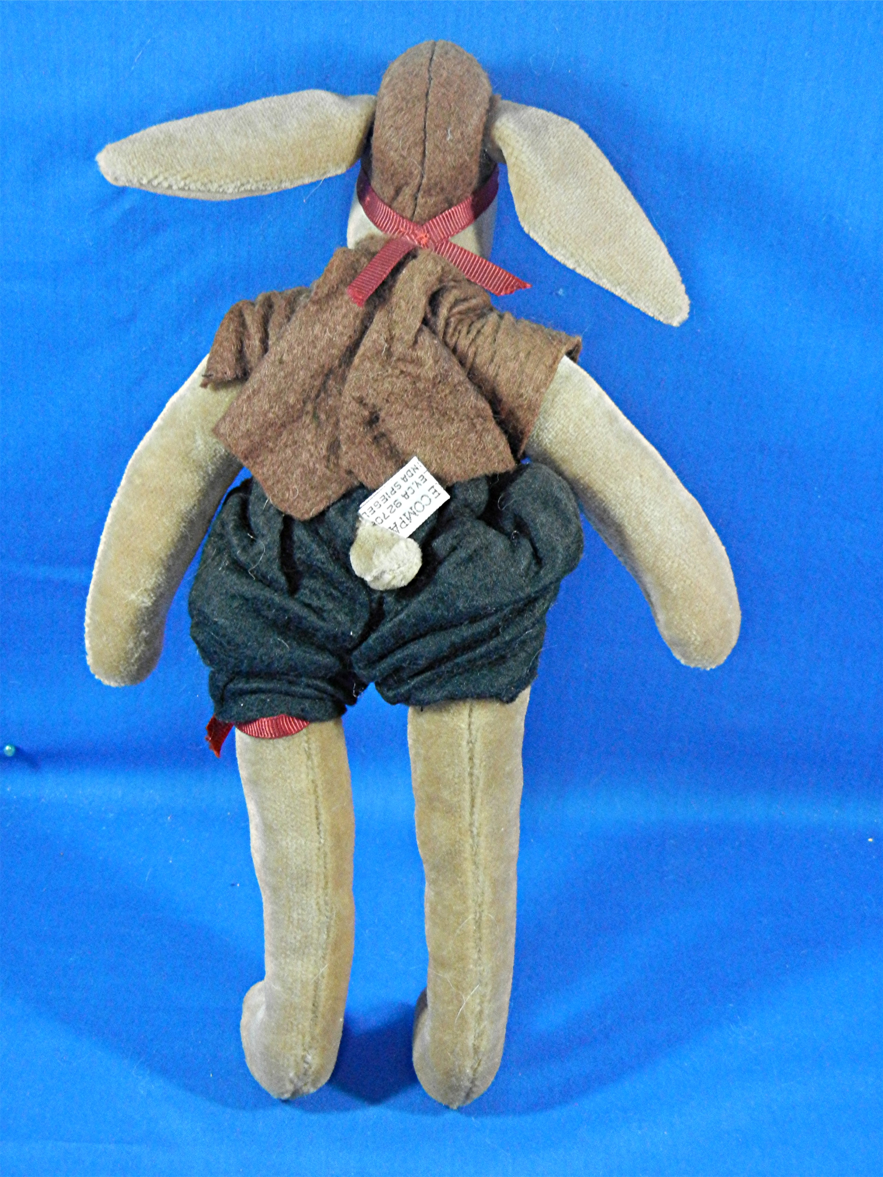 Mohair Nearly There donkey designed by Linda  Siegel