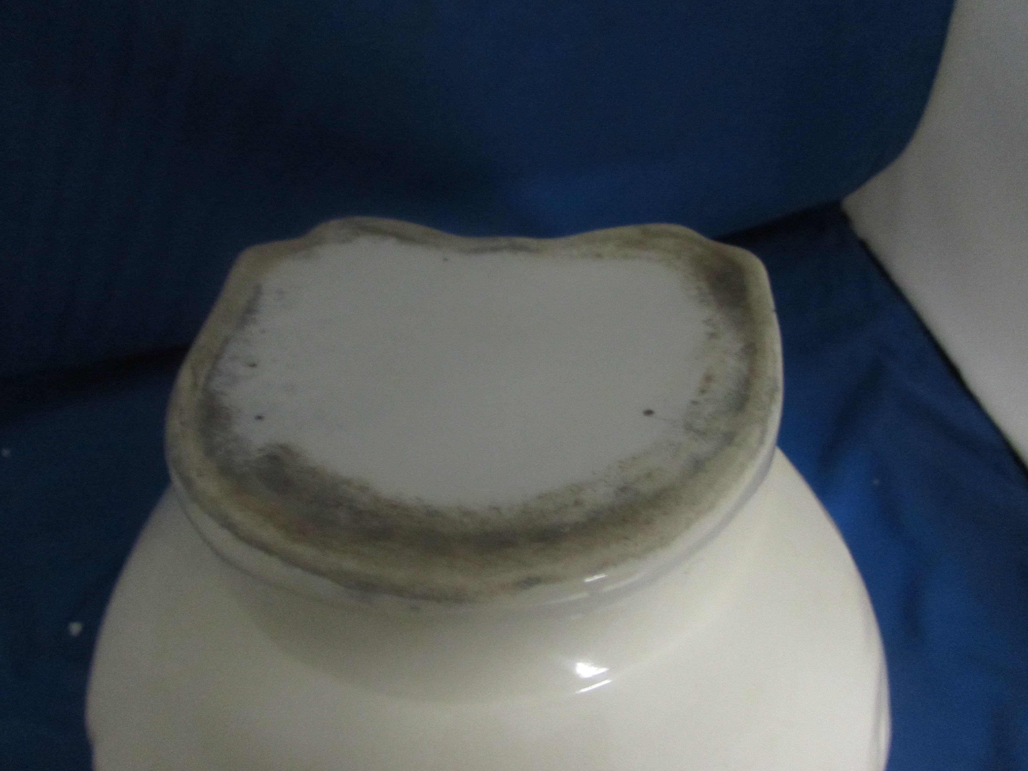 Cat Metlox Poppy Trail of California Cookie Jar damage
