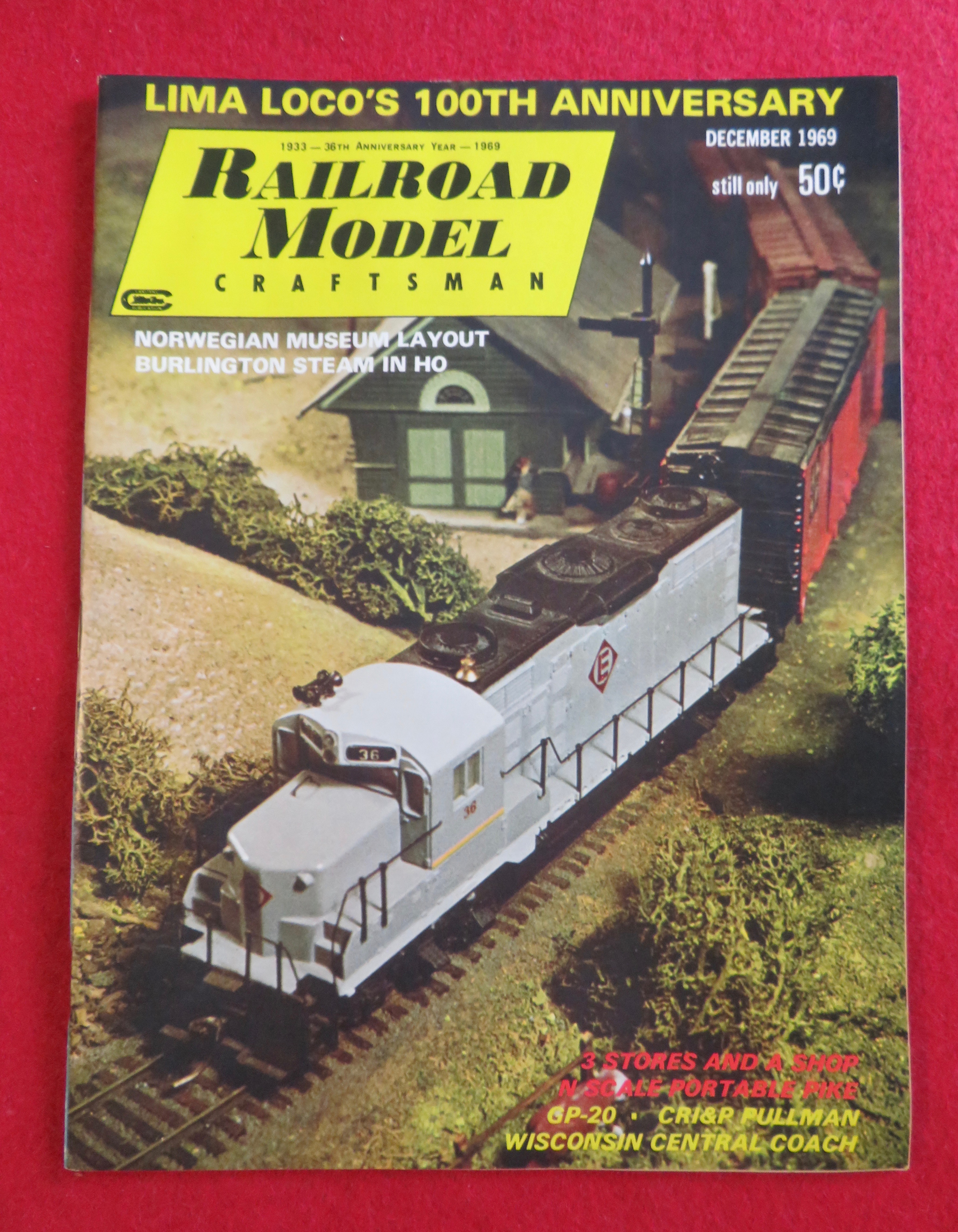 Railroad Model Craftsman Magazine December 1969