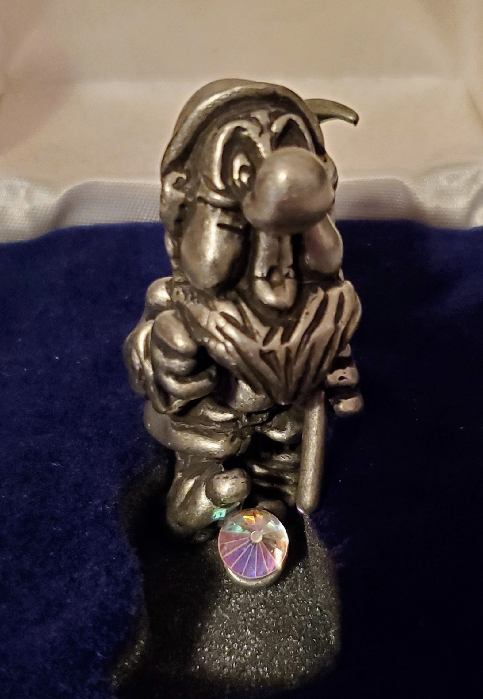 Snow White Sneezy Pewter Figurine