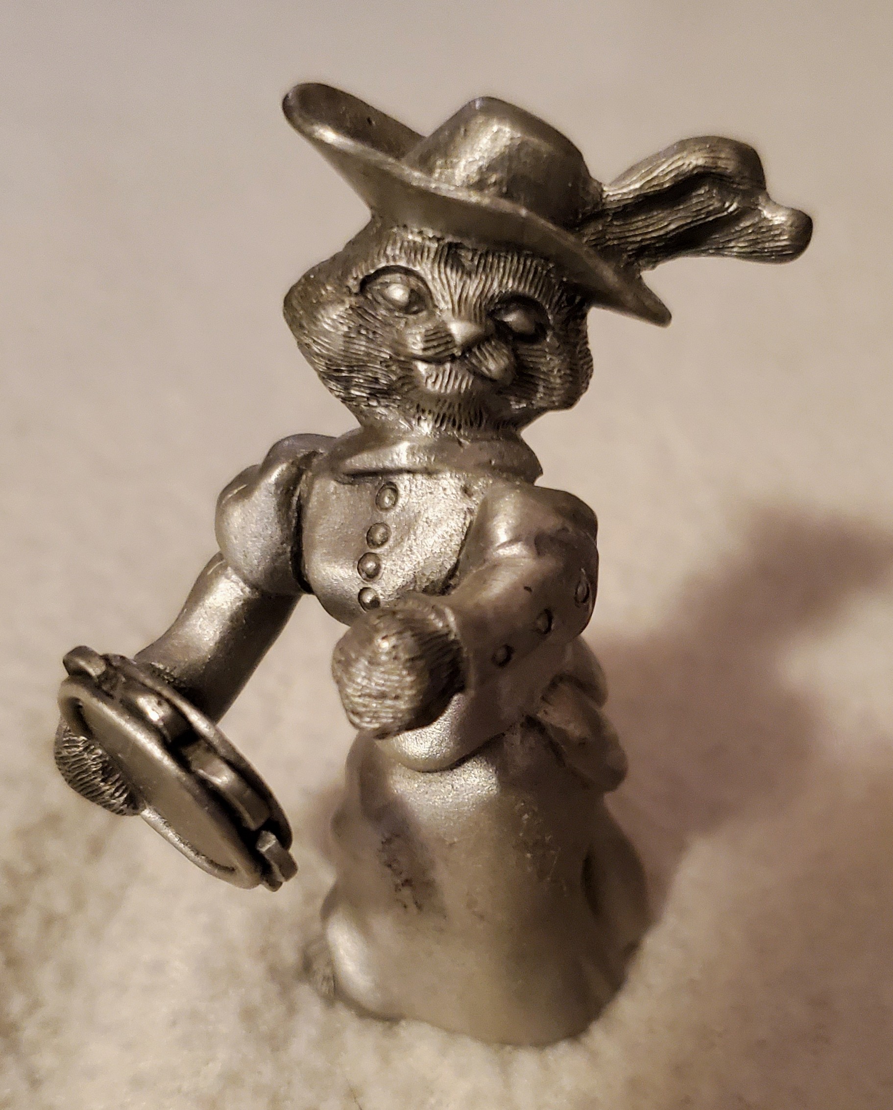 Schmid Cat Pewter Figurine
