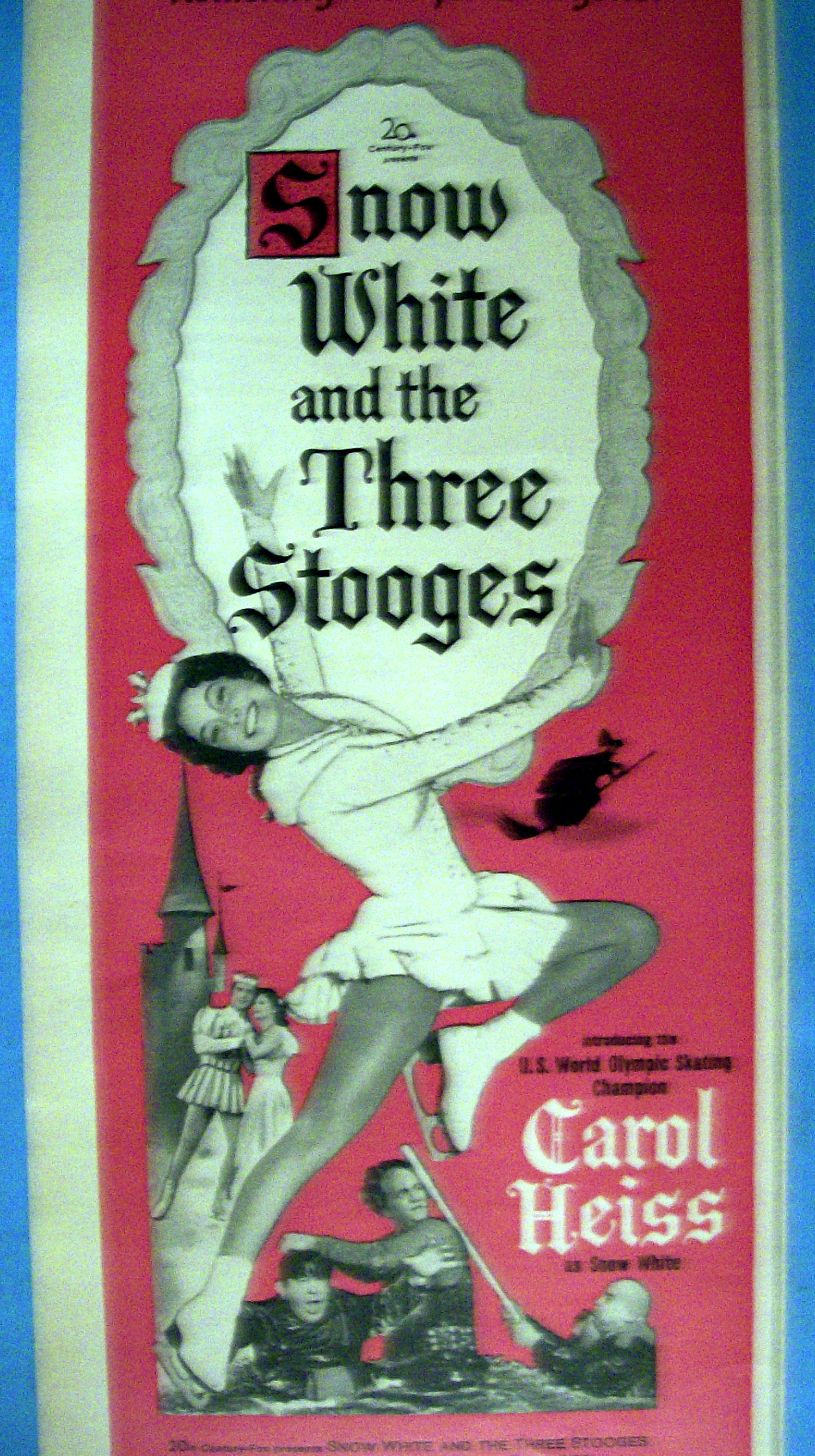 Vintage Ad: 1961 Snow White & The Three Stooges