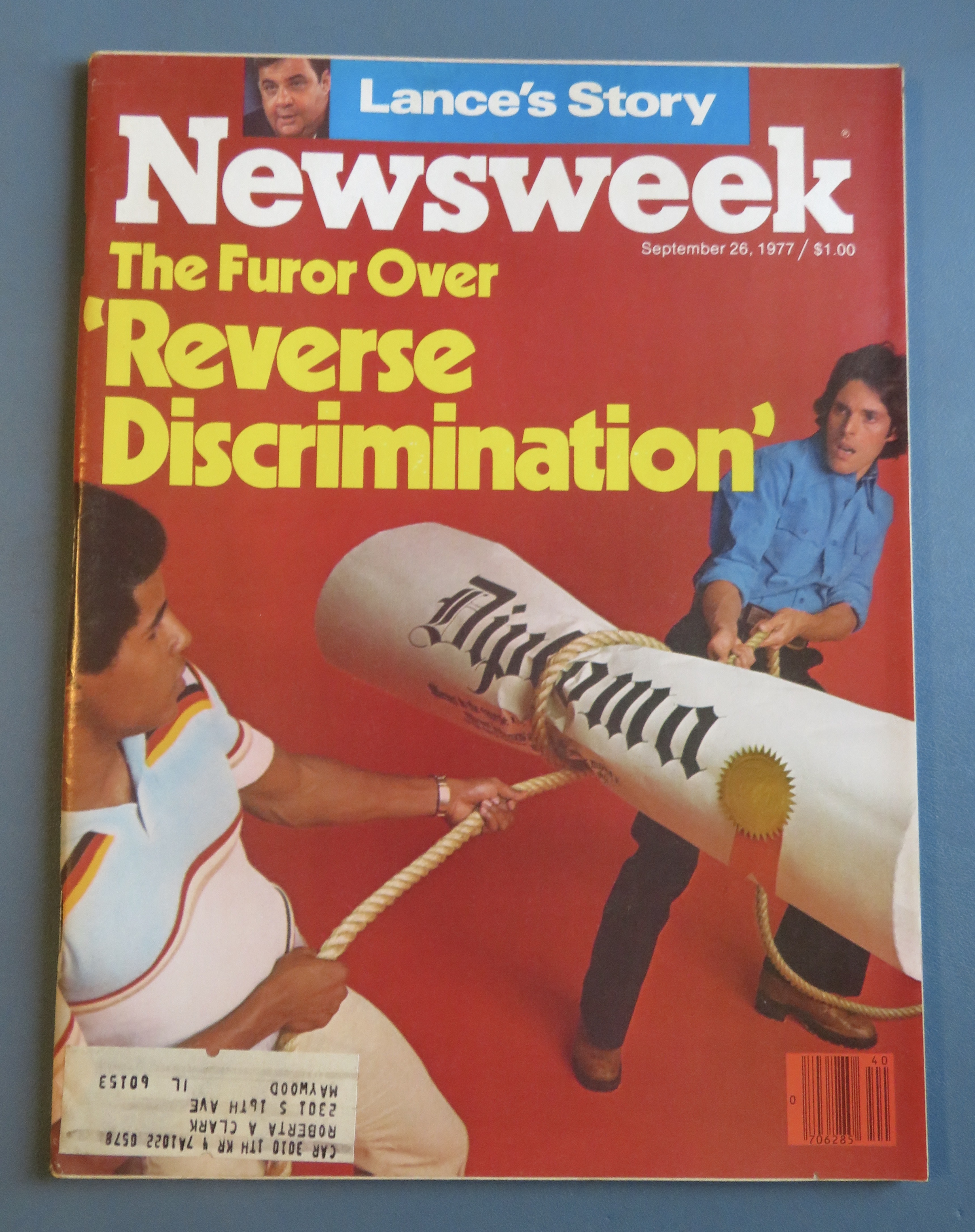 Newsweek Magazine-September 26, 1977-Discrimination
