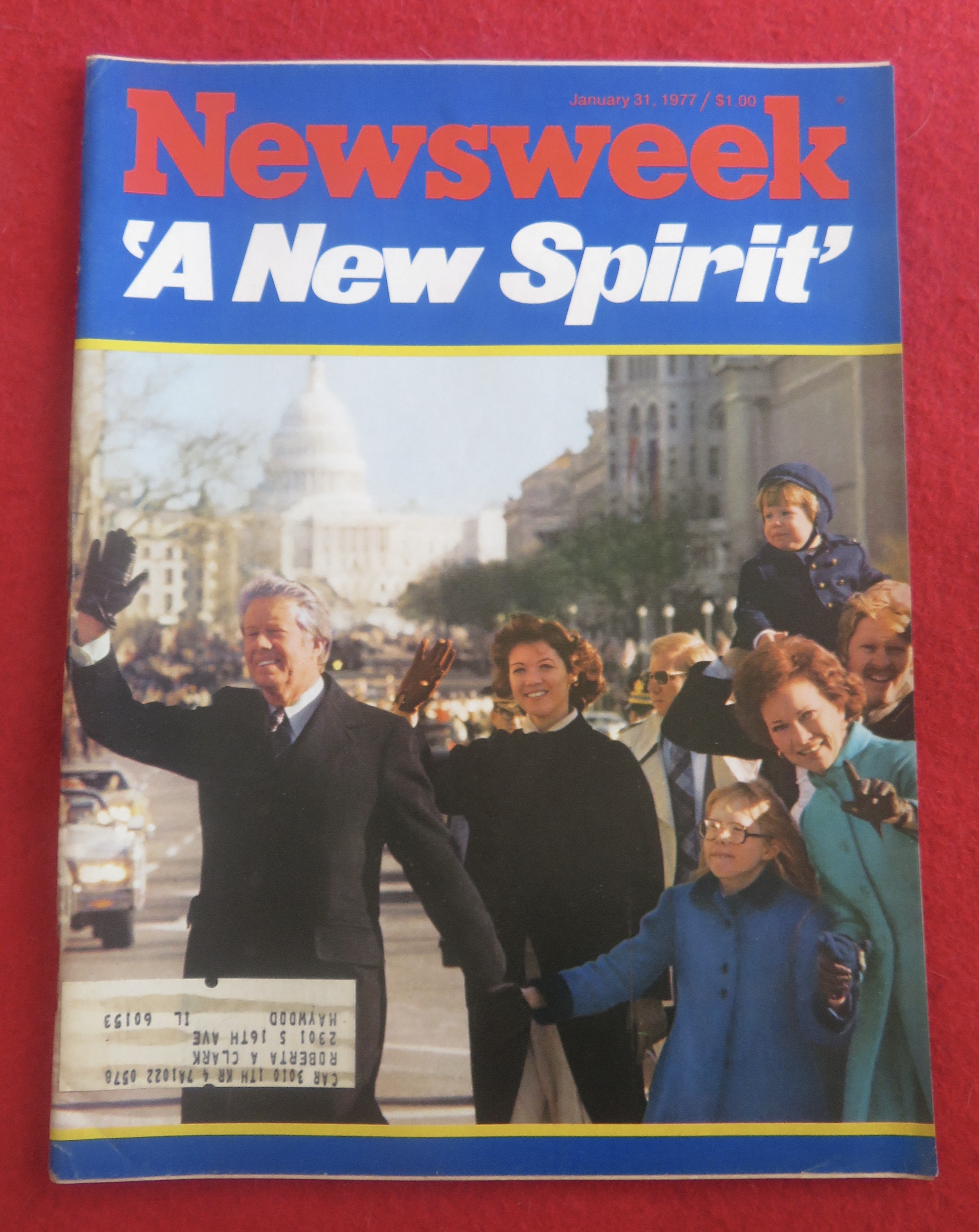 Newsweek Magazine January 31, 1977 A New Spirit