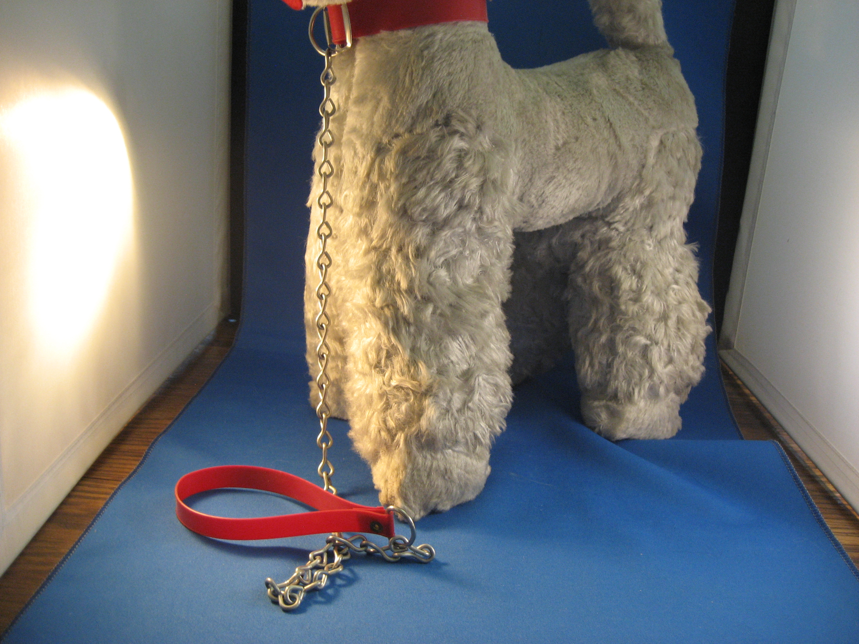 1940 Gray Carnival Stuffed Poodle