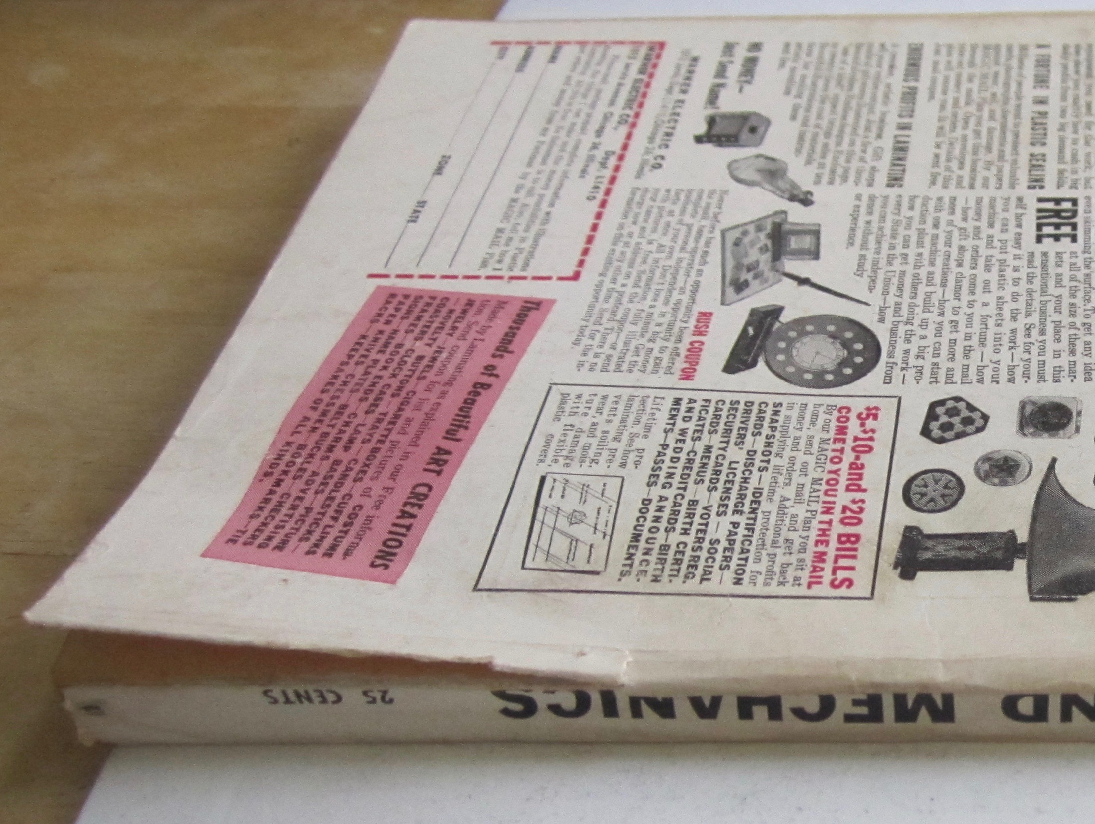 Science And Mechanics Magazine October 1956 Wrist Radio
