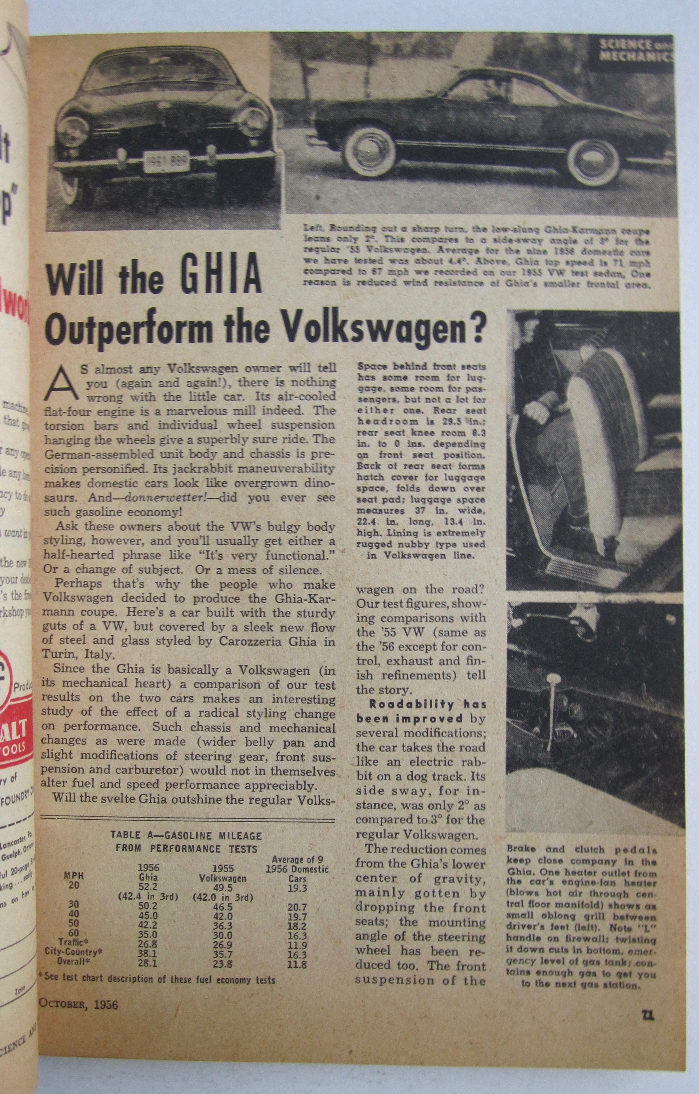 Science And Mechanics Magazine October 1956 Wrist Radio