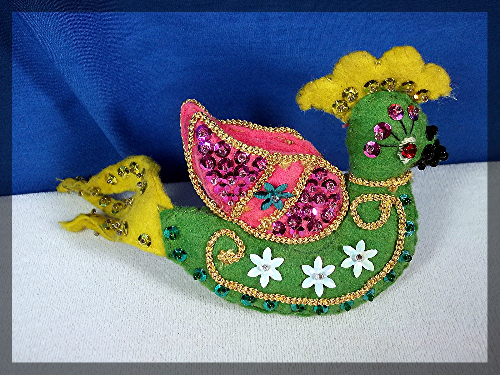 Christmas Ornaments 2 Handmade Birds of Paradise ...