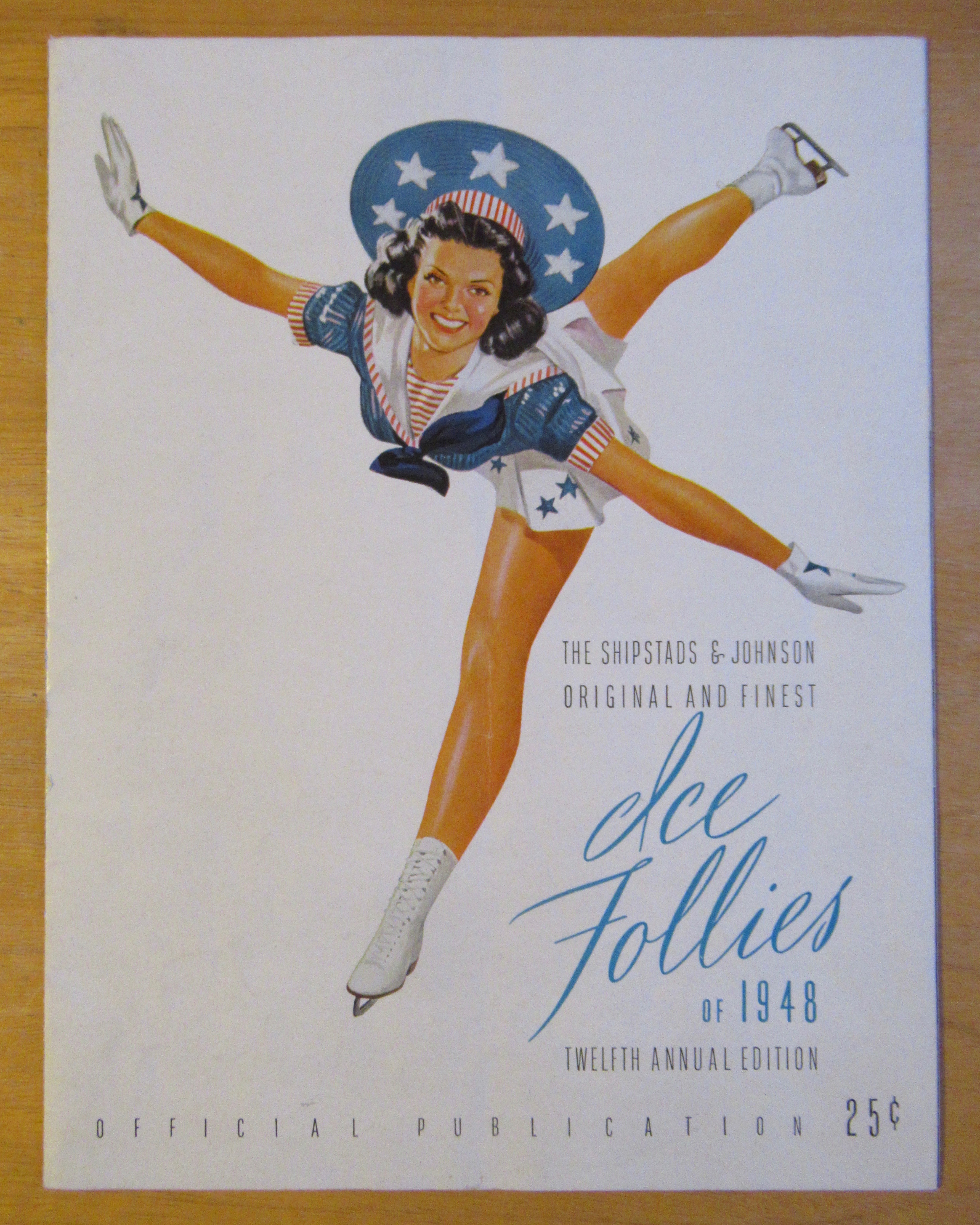 Original 1948 Shipstads & Johnson Ice Follies Program
