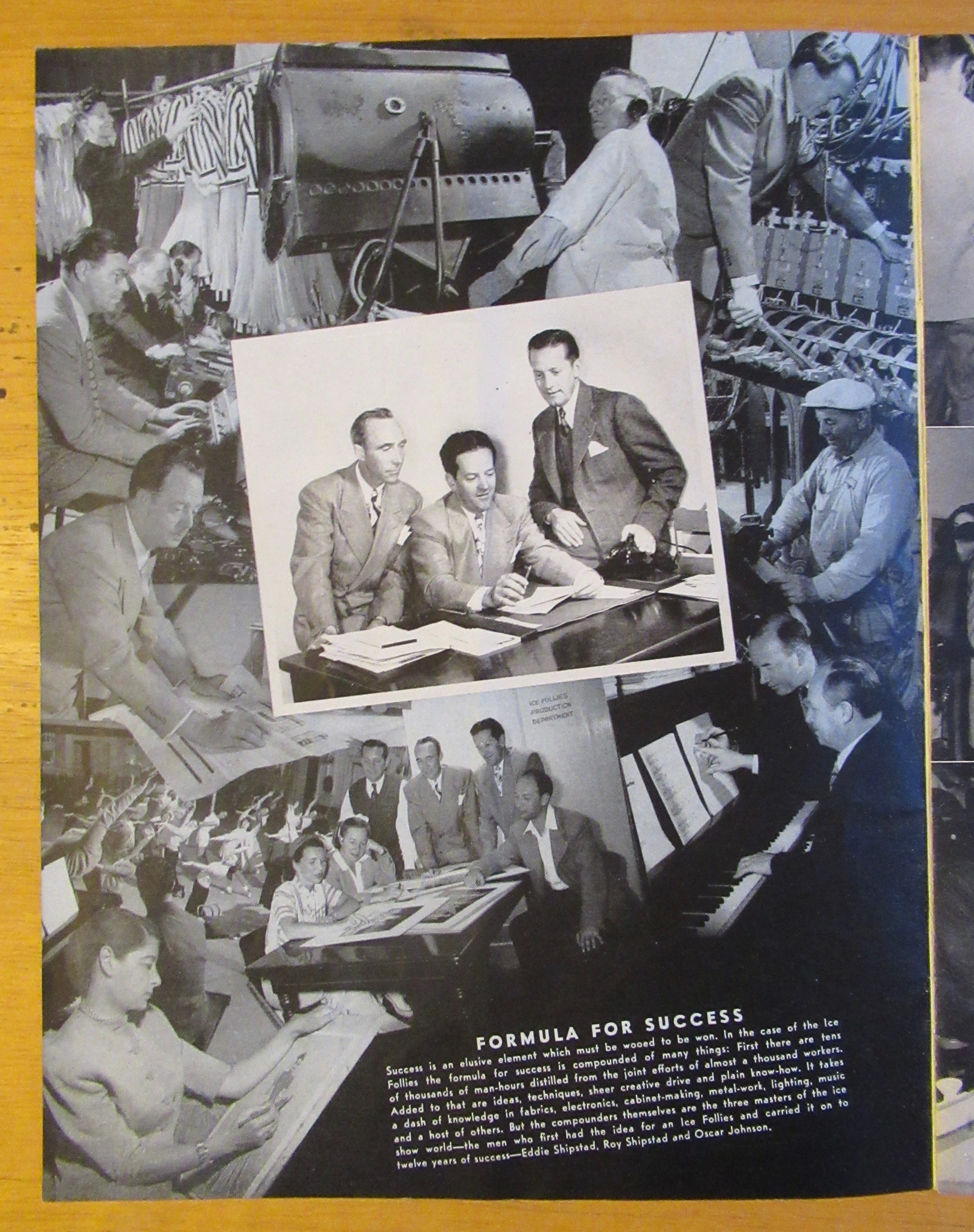 Original 1948 Shipstads & Johnson Ice Follies Program
