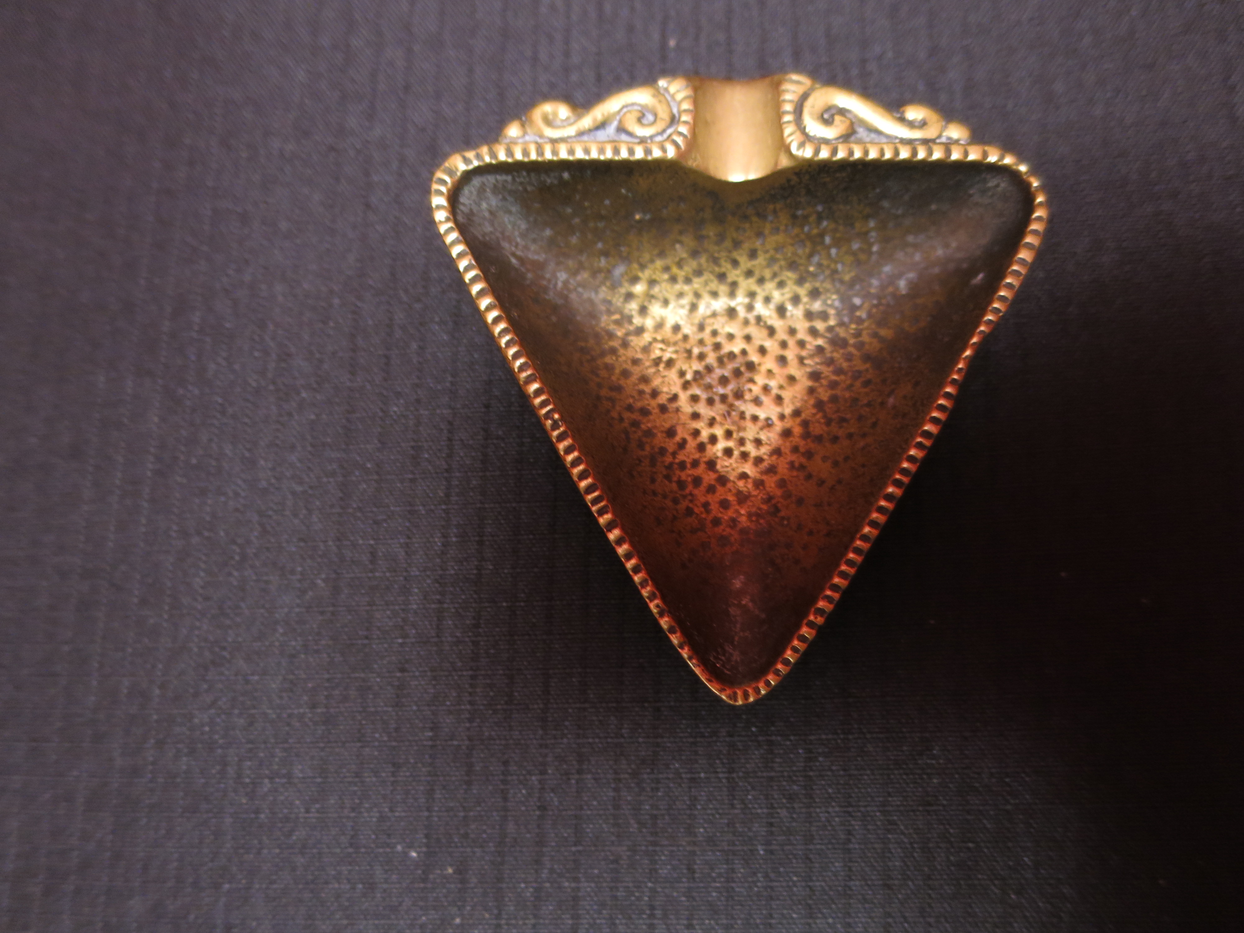 Dyagi Brass Ashtray Jerusalem Judica Art Israel