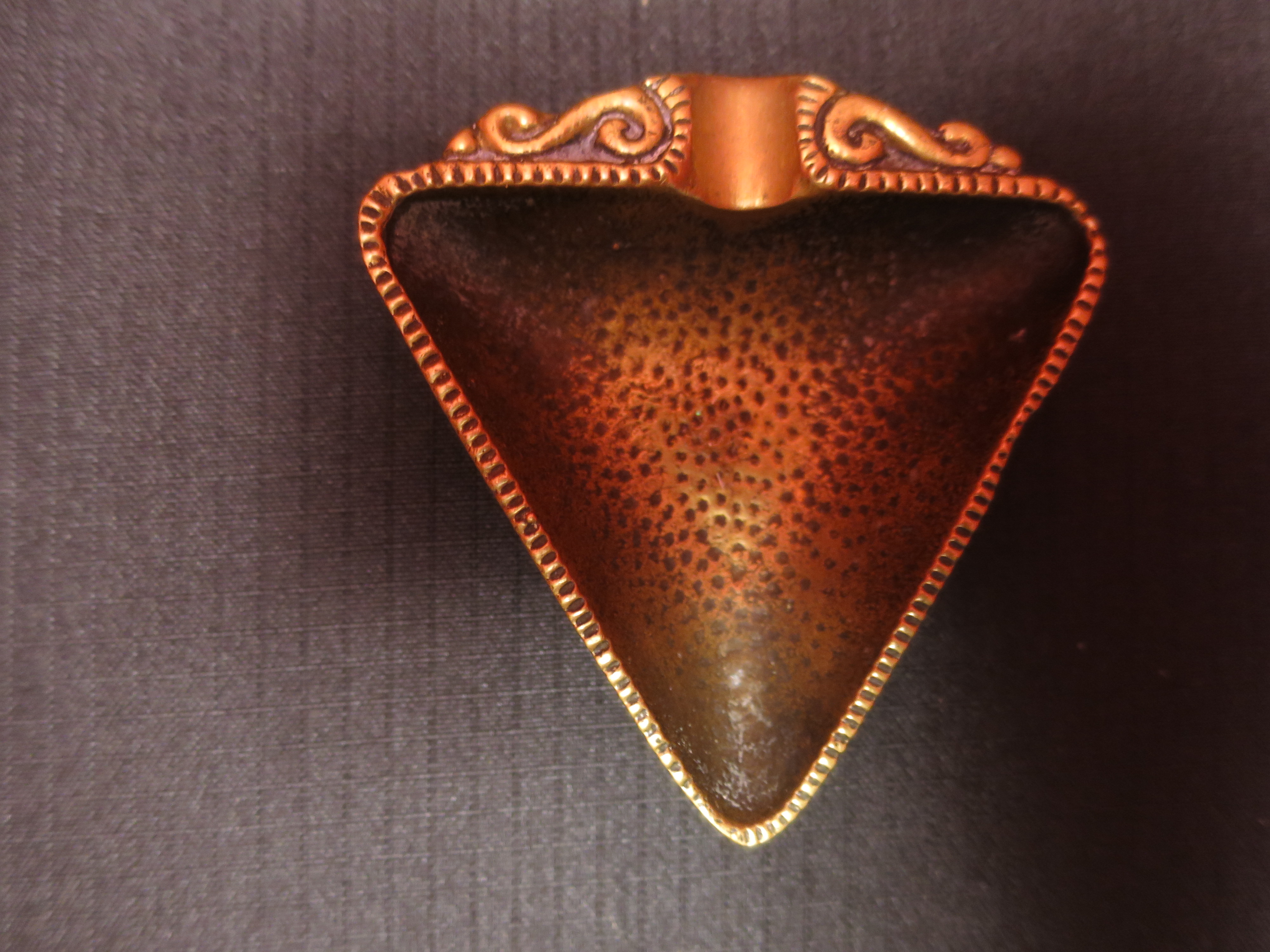 Dyagi Brass Ashtray Jerusalem Judica Art Israel