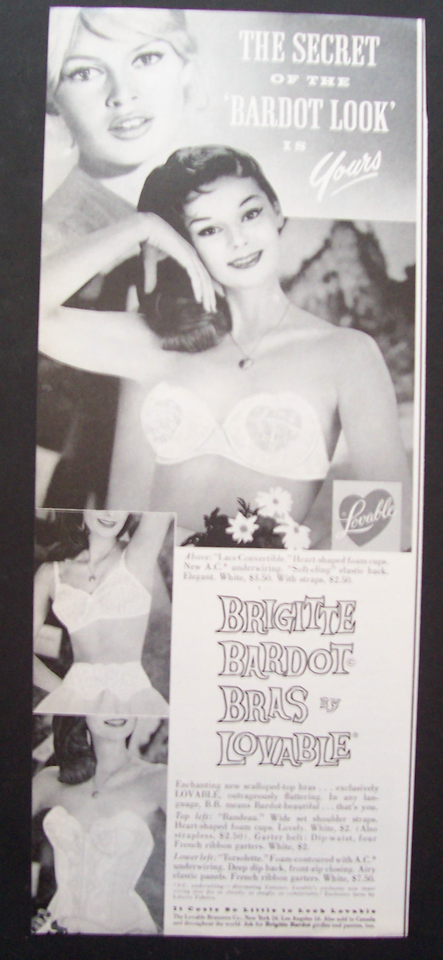 1960  Brigitte  Bardot  Bra