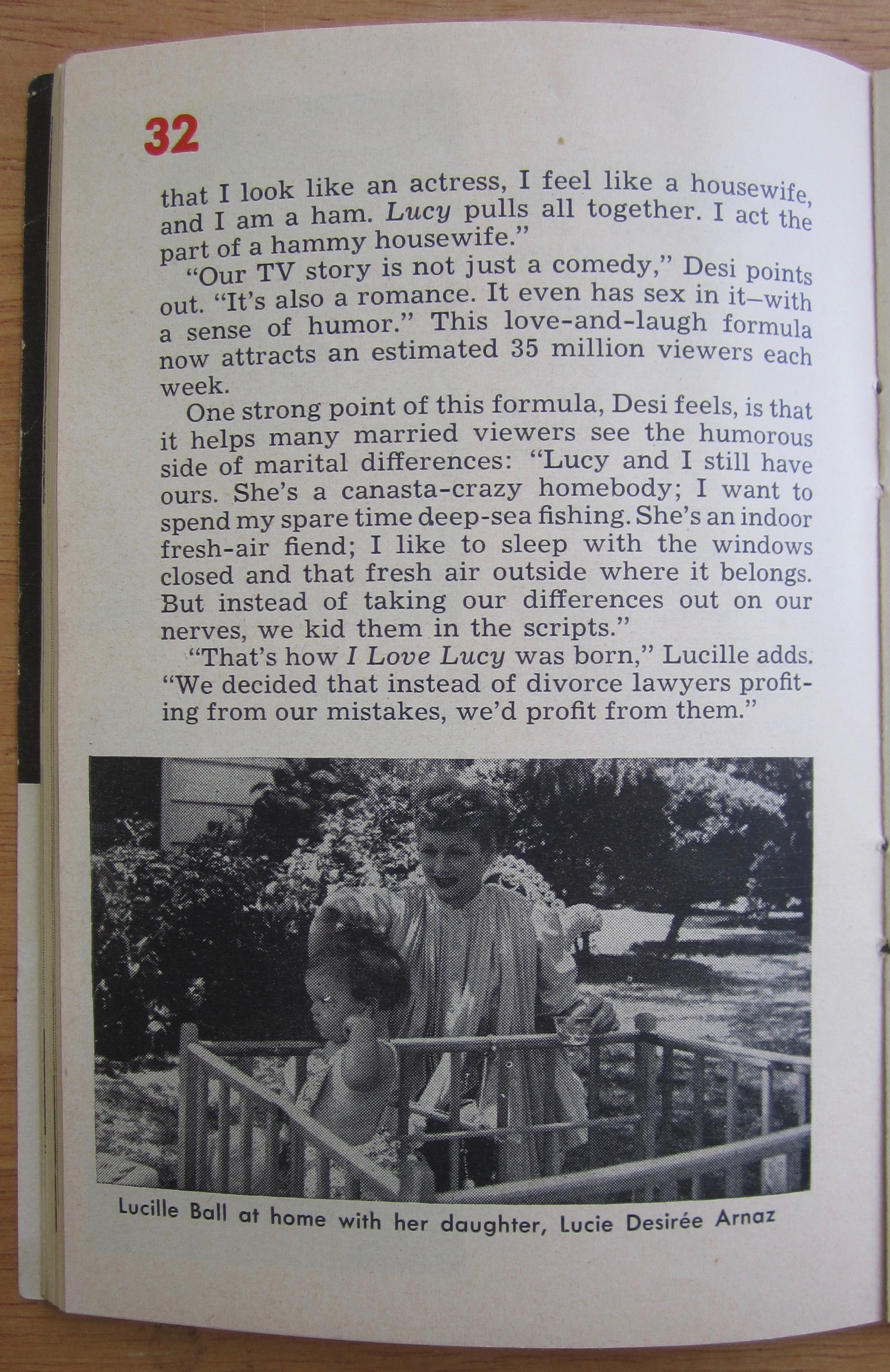 Quick Magazine October 13, 1952 Lucy Ball & Desi Arnaz