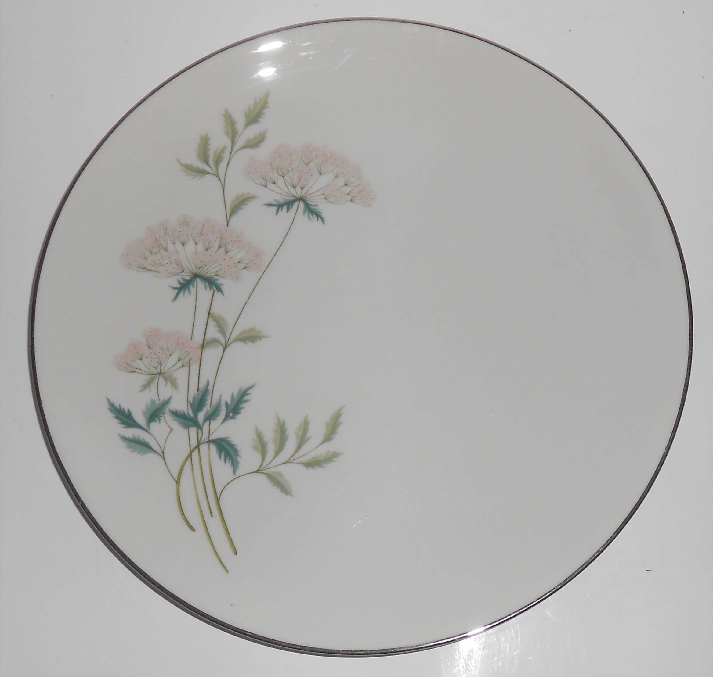 Vogue China Porcelain Platinum Band Catalina Dinner Pl