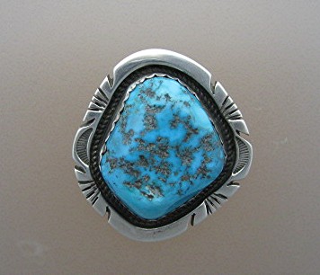 Sterling Silver Turquoise Pendant JON McCRAY