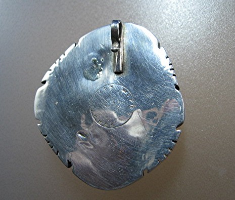 Sterling Silver Turquoise Pendant JON McCRAY