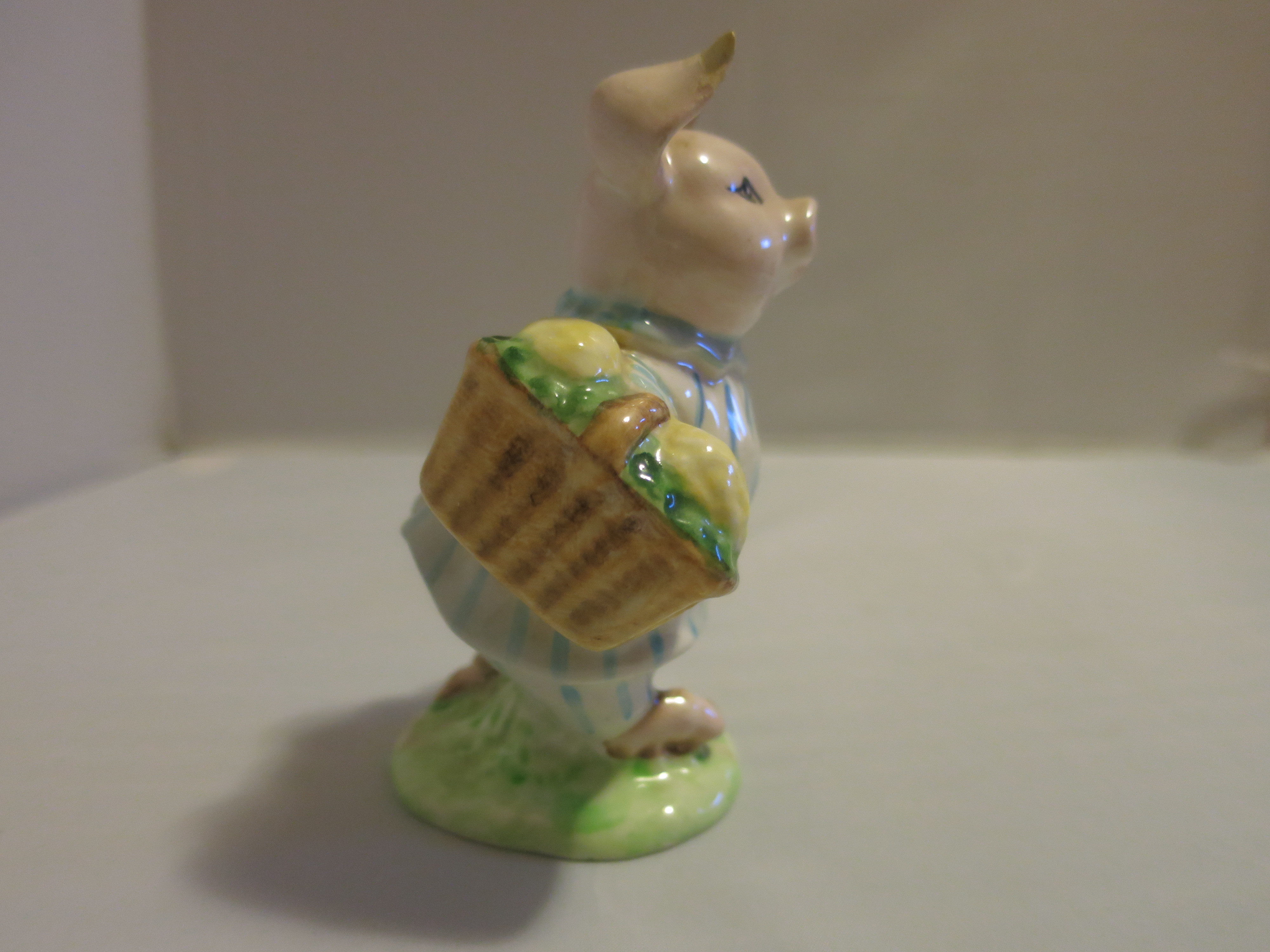 Beatrix Potter's Beswick Little Pig Robinson Porcelain Figurine