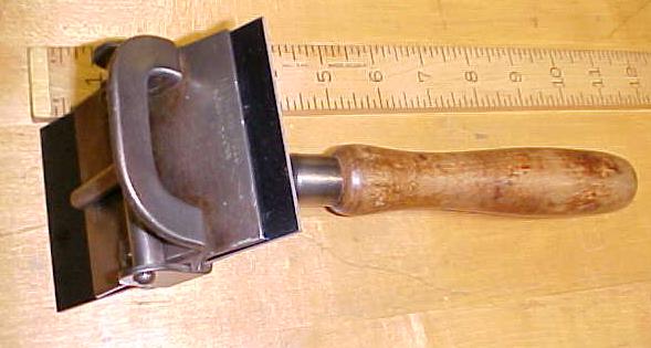 Rare Dikeman Scraper Swivel Head Pat. 1906