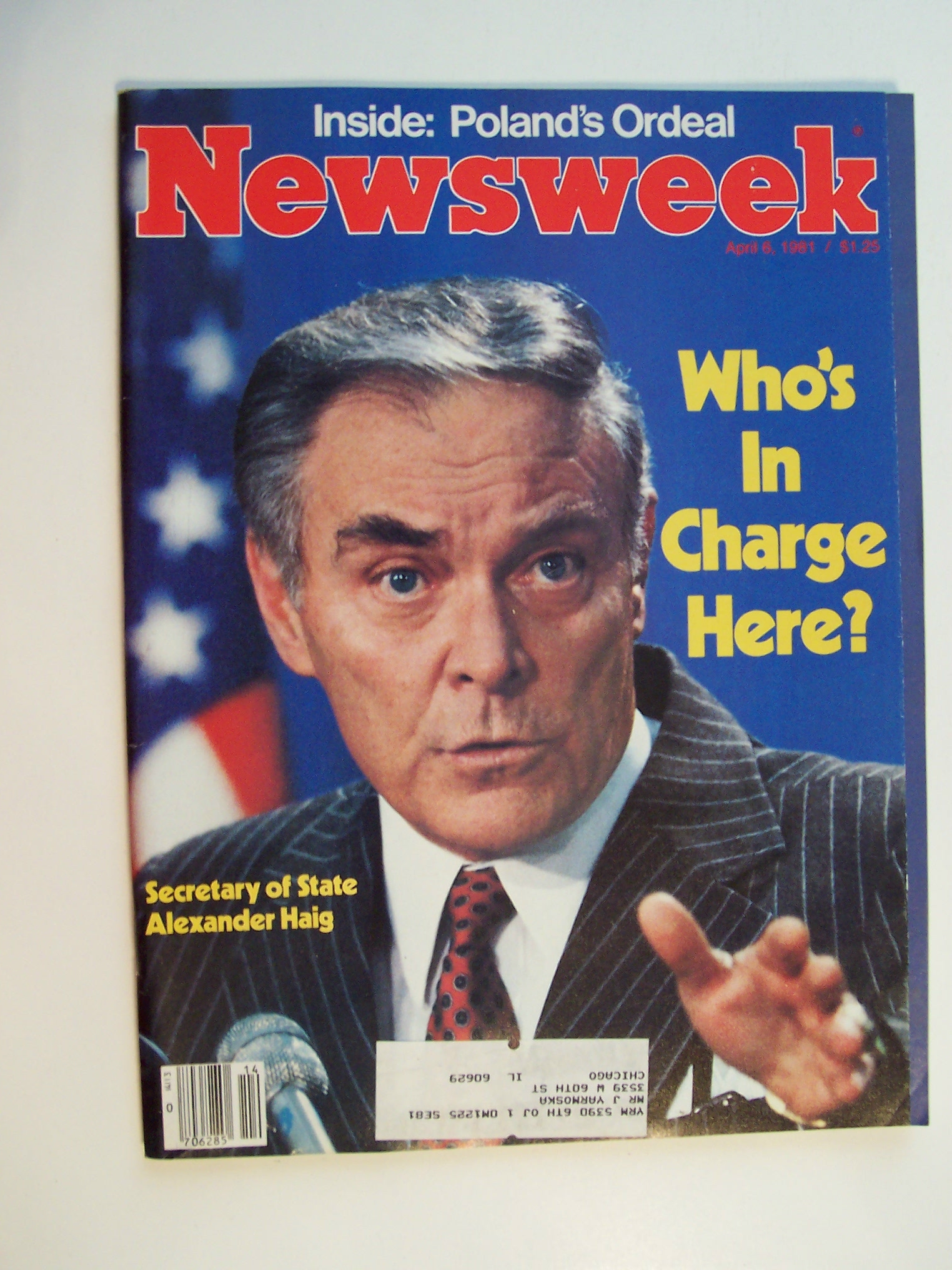 Newsweek Magazine - April  6,  1981