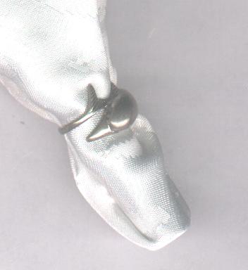 Sterling Dolphin Ring