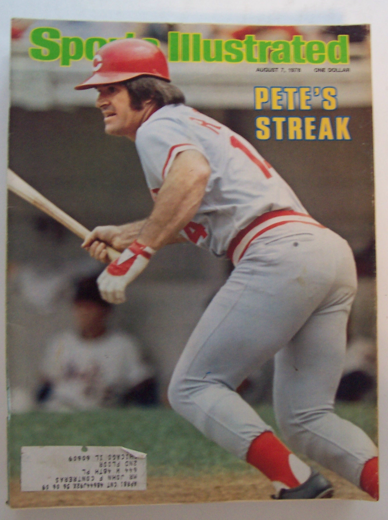 Sports Illustrated Magazine-August 7, 1978-Pete Rose