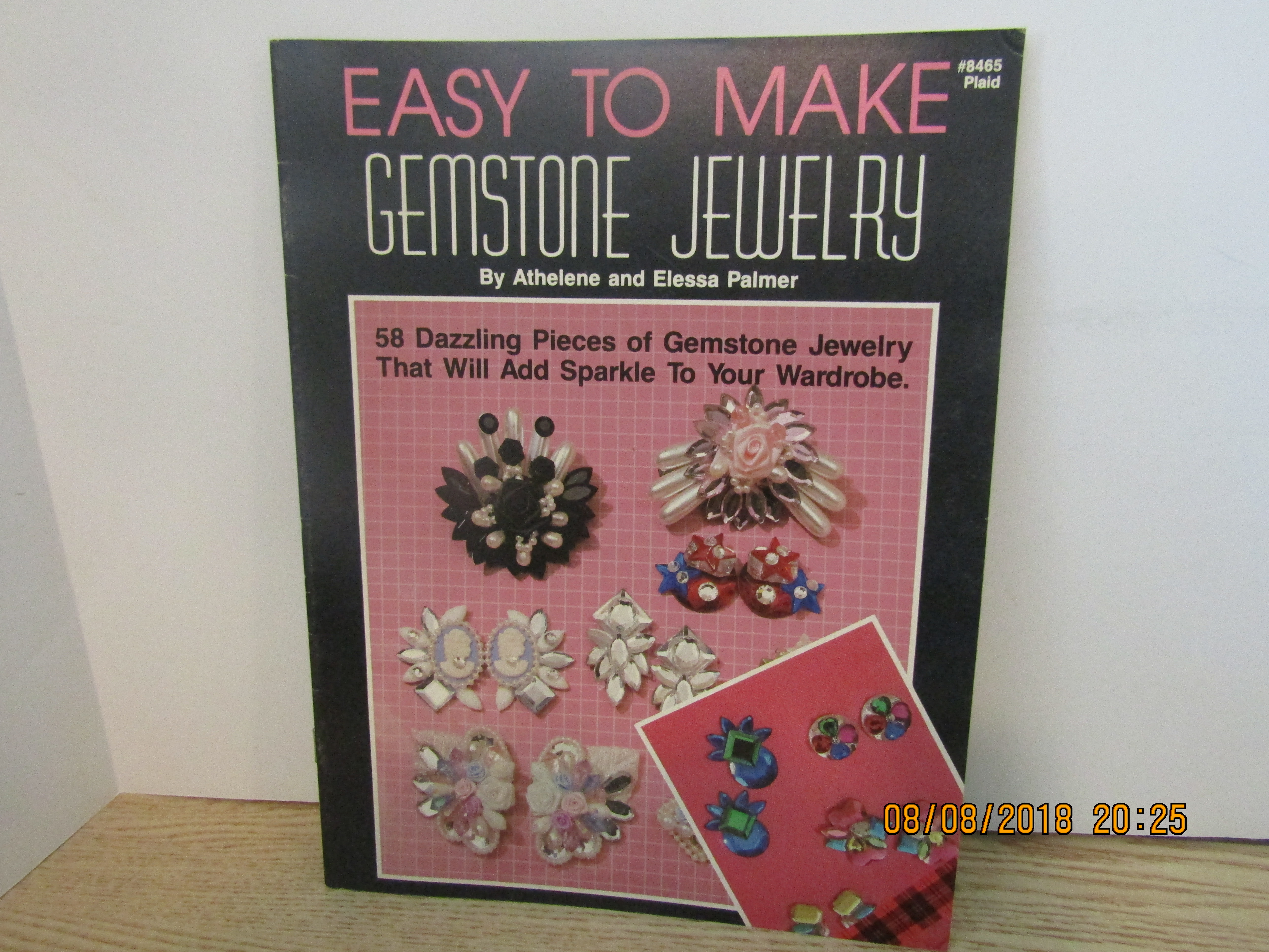 Plaid Book Easy To Make Gemstone Jewelry  #8465