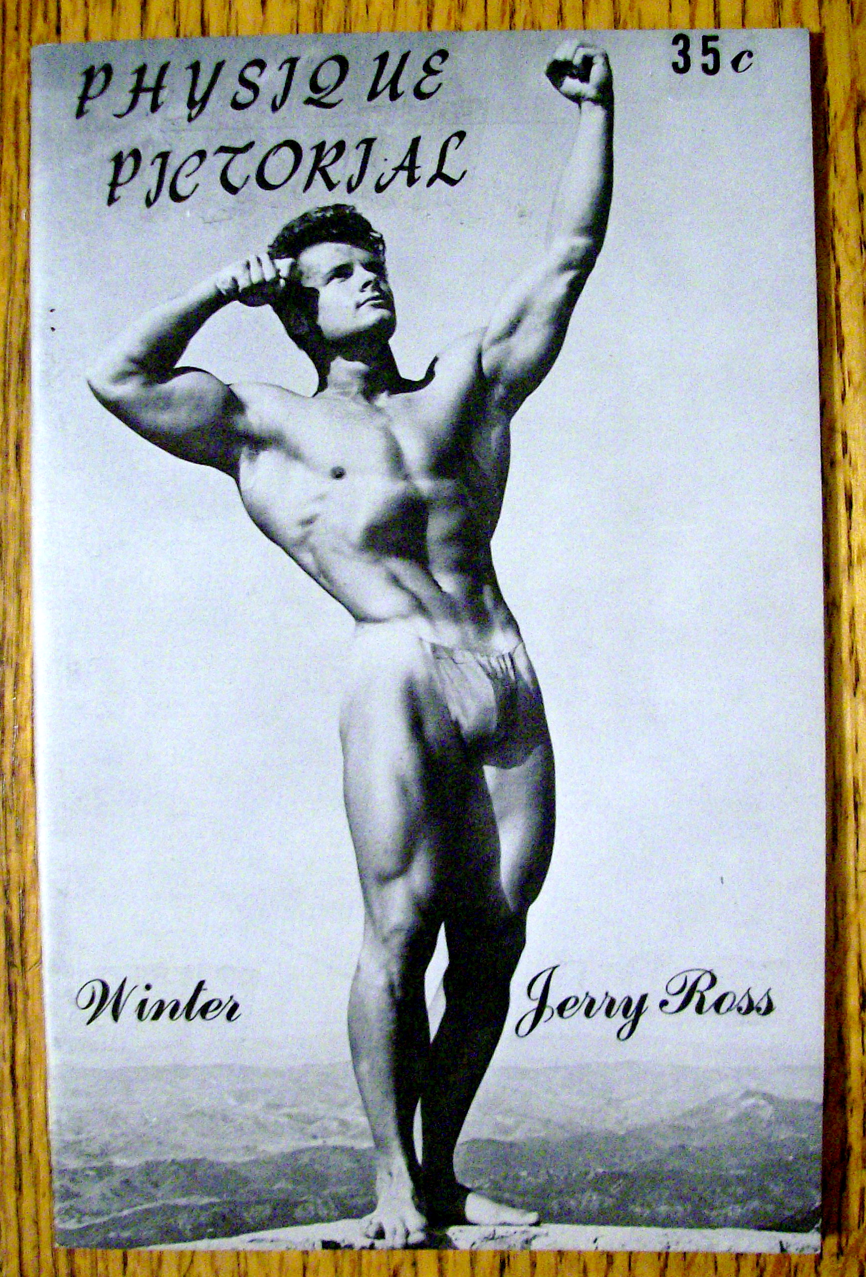 Physique Pictorial Winter 1955 Jerry Ross - Gay Interst