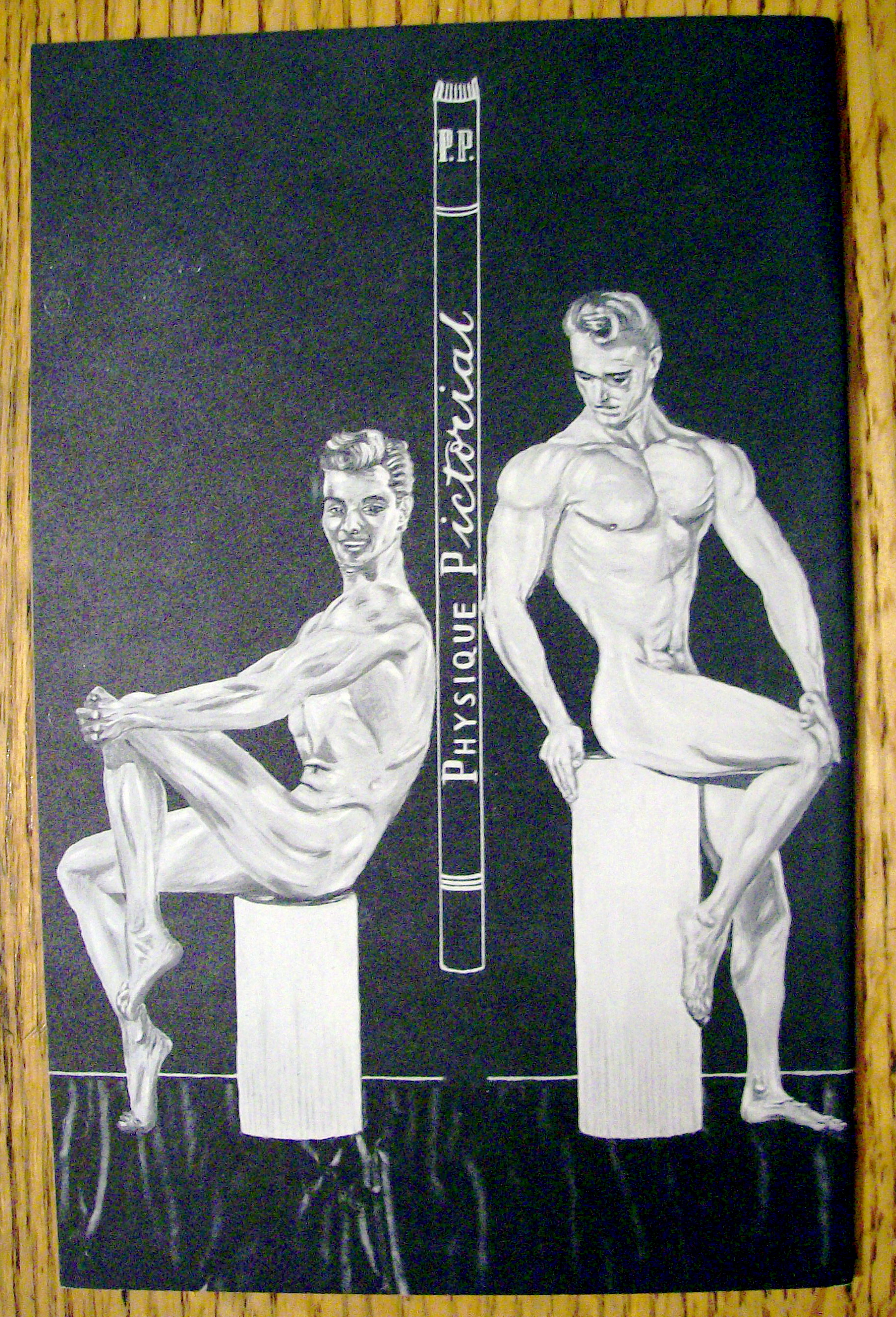 Physique Pictorial Winter 1955 Jerry Ross - Gay Interst