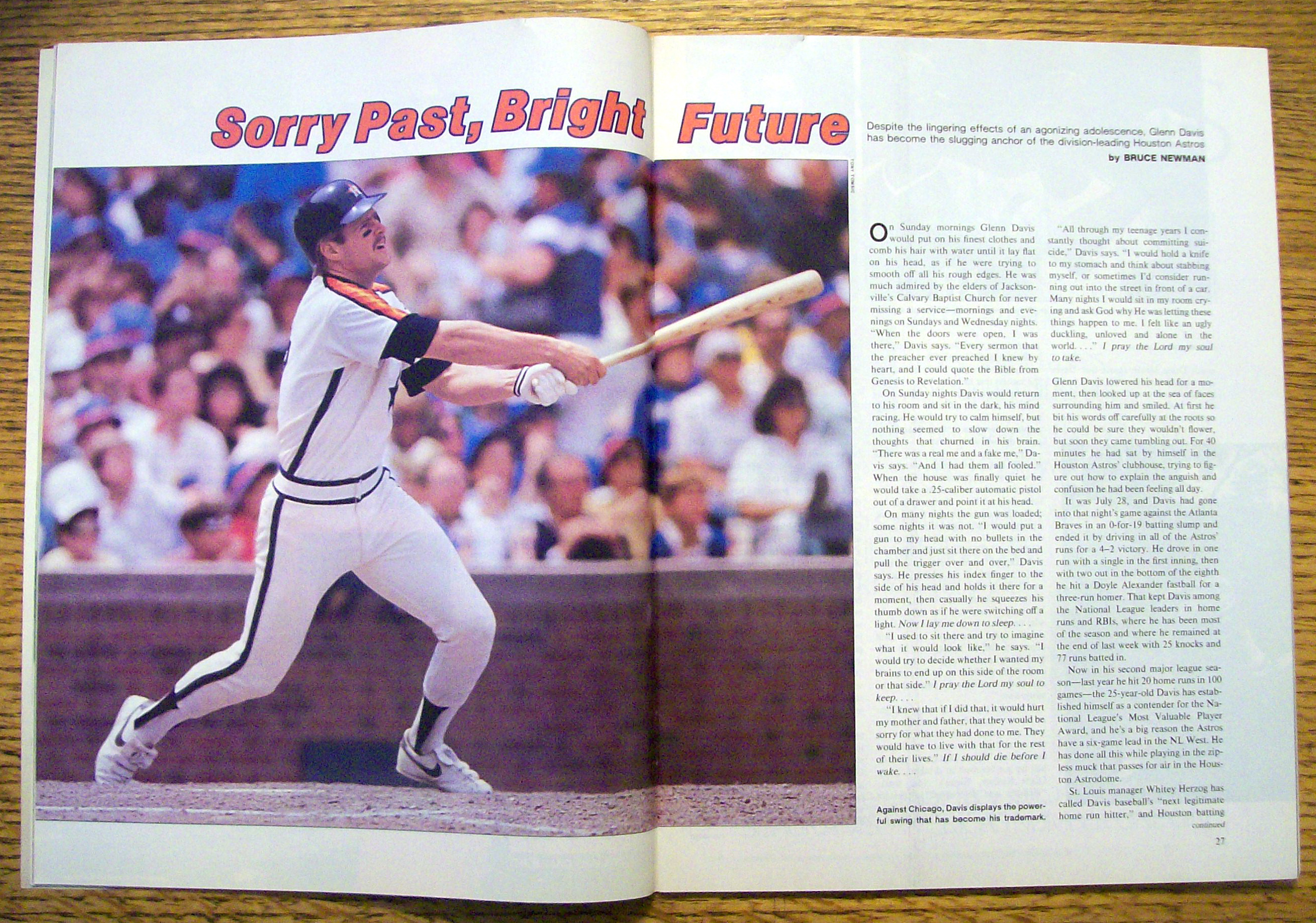 Sports Illustrated Magazine-August 25, 1986-Ron Darling