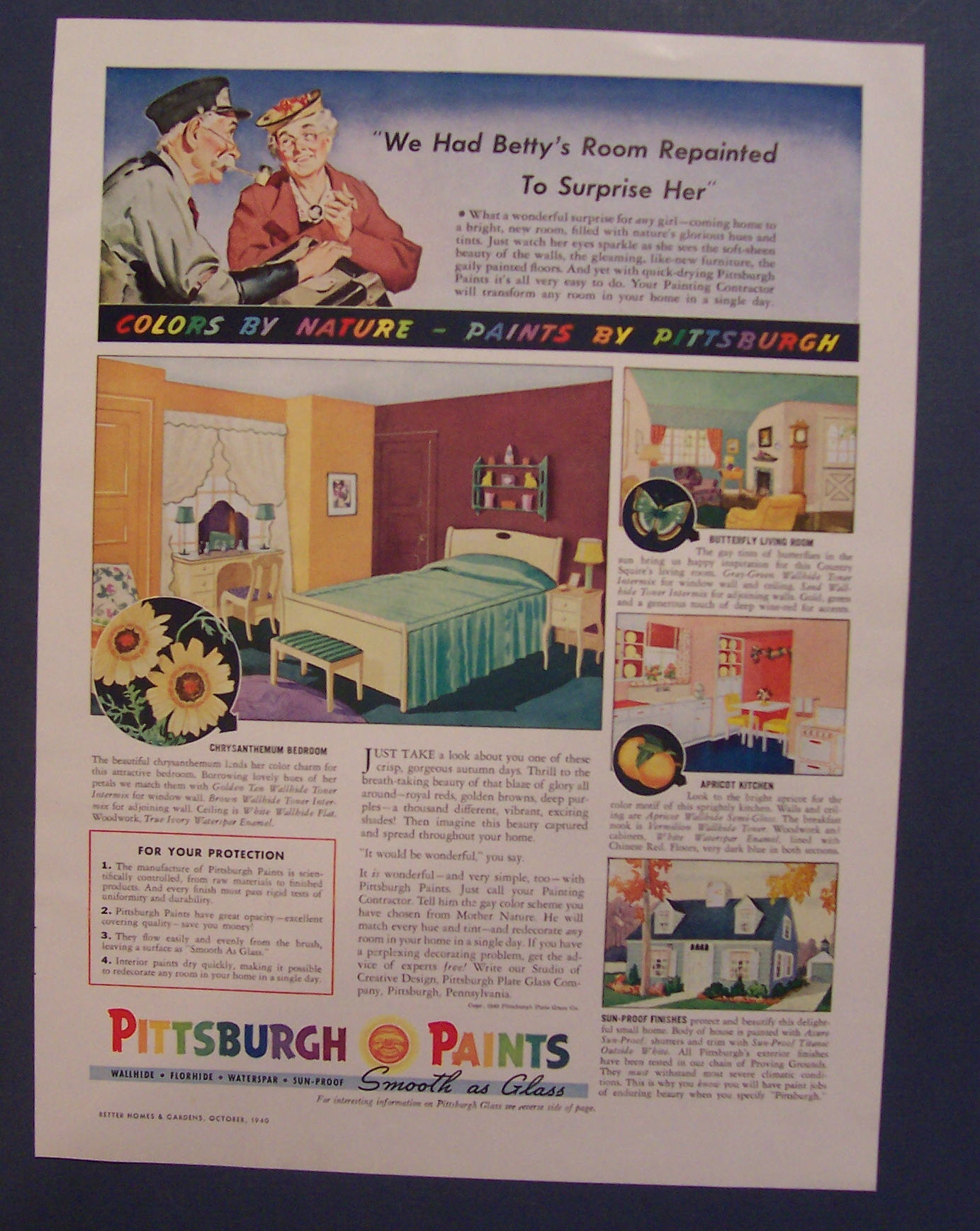 1940  Pittsburgh  Paints