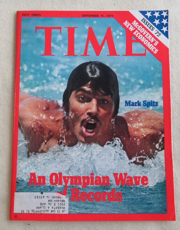 Time Magazine September 11, 1972 Mark Spitz An Olympian Wave Of Records
