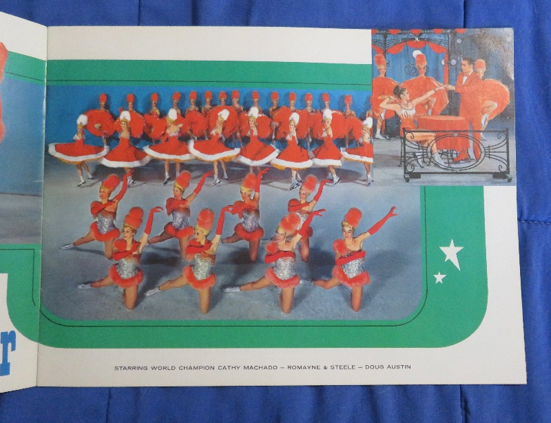Original 1964 Ice Capades Program The Big Show (George Petty Pin Up Girl Cover)