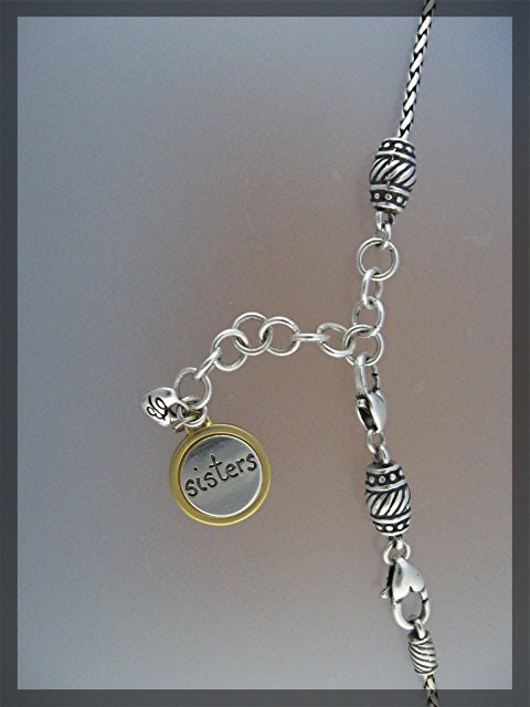 Silver BRIGHTON Sisters Necklace 18 Inch