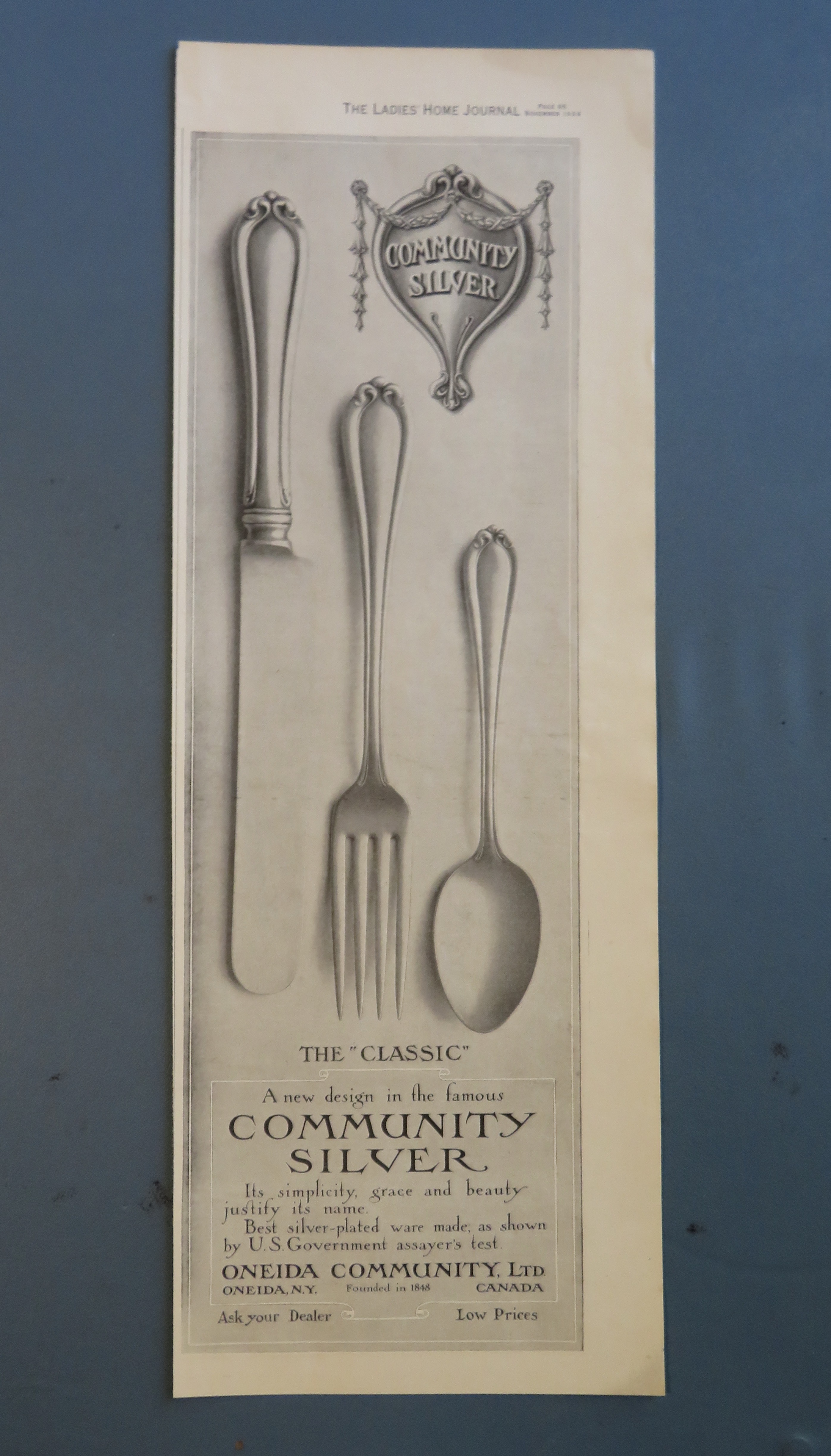 1906 Community Silver with The Classic