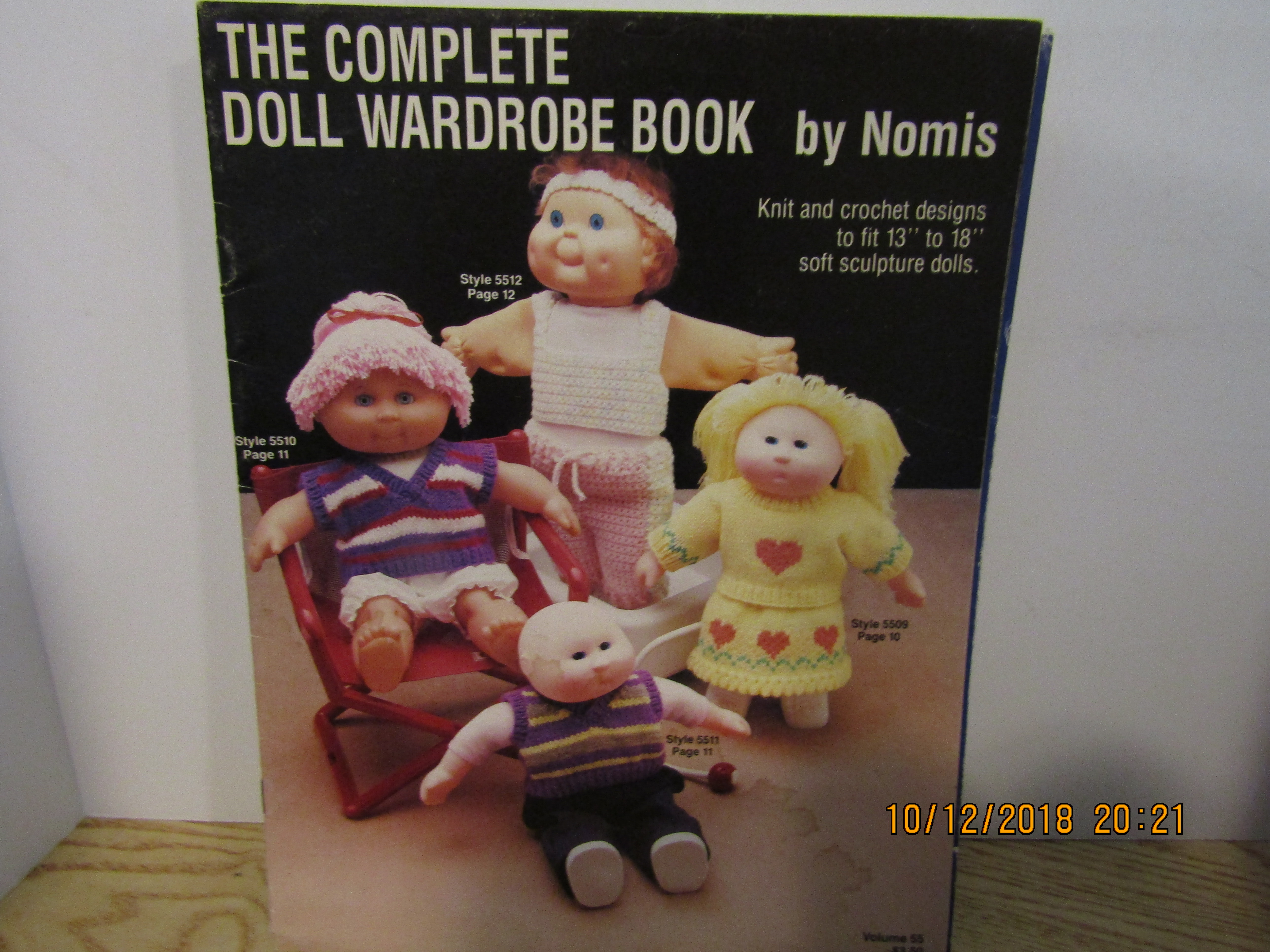 Nomis The Complete Doll Wardrobe Book #55