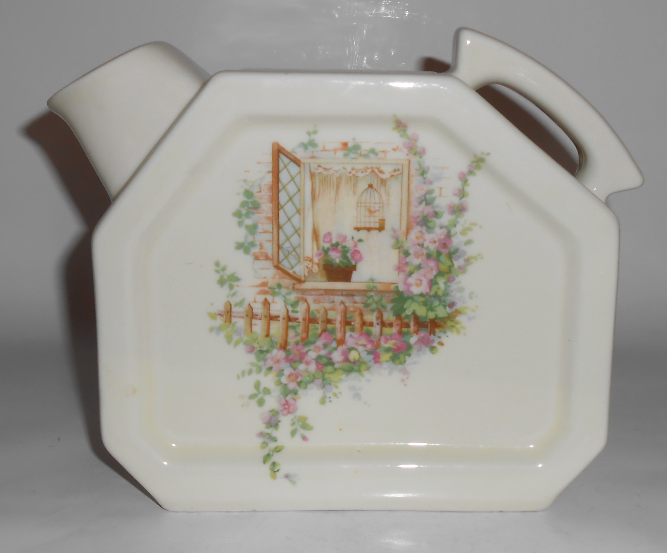 Coors Pottery Thermo Porcelain Open Window Water Pitche