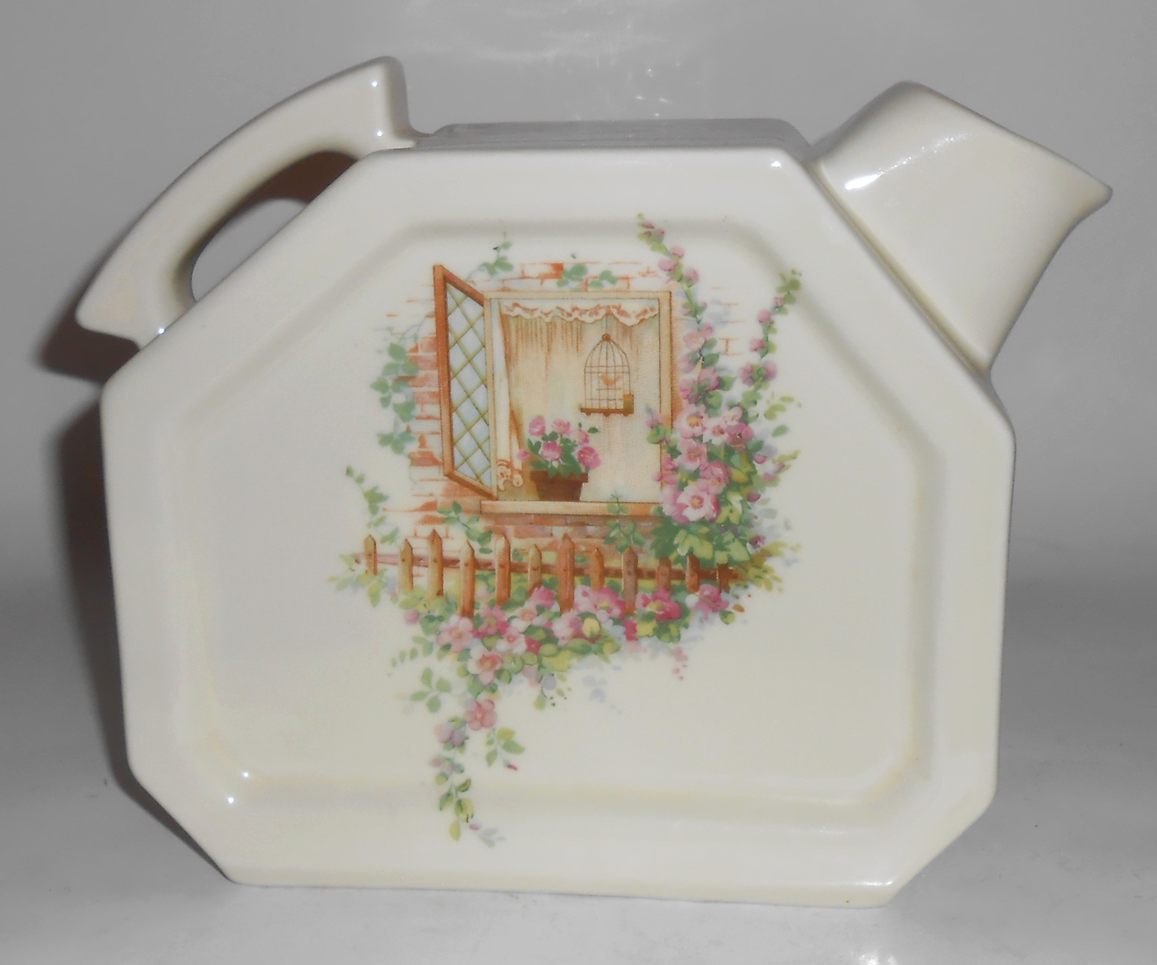 Coors Pottery Thermo Porcelain Open Window Water Pitche