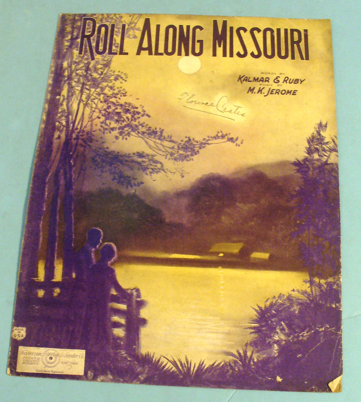 1923 Roll Along Missouri