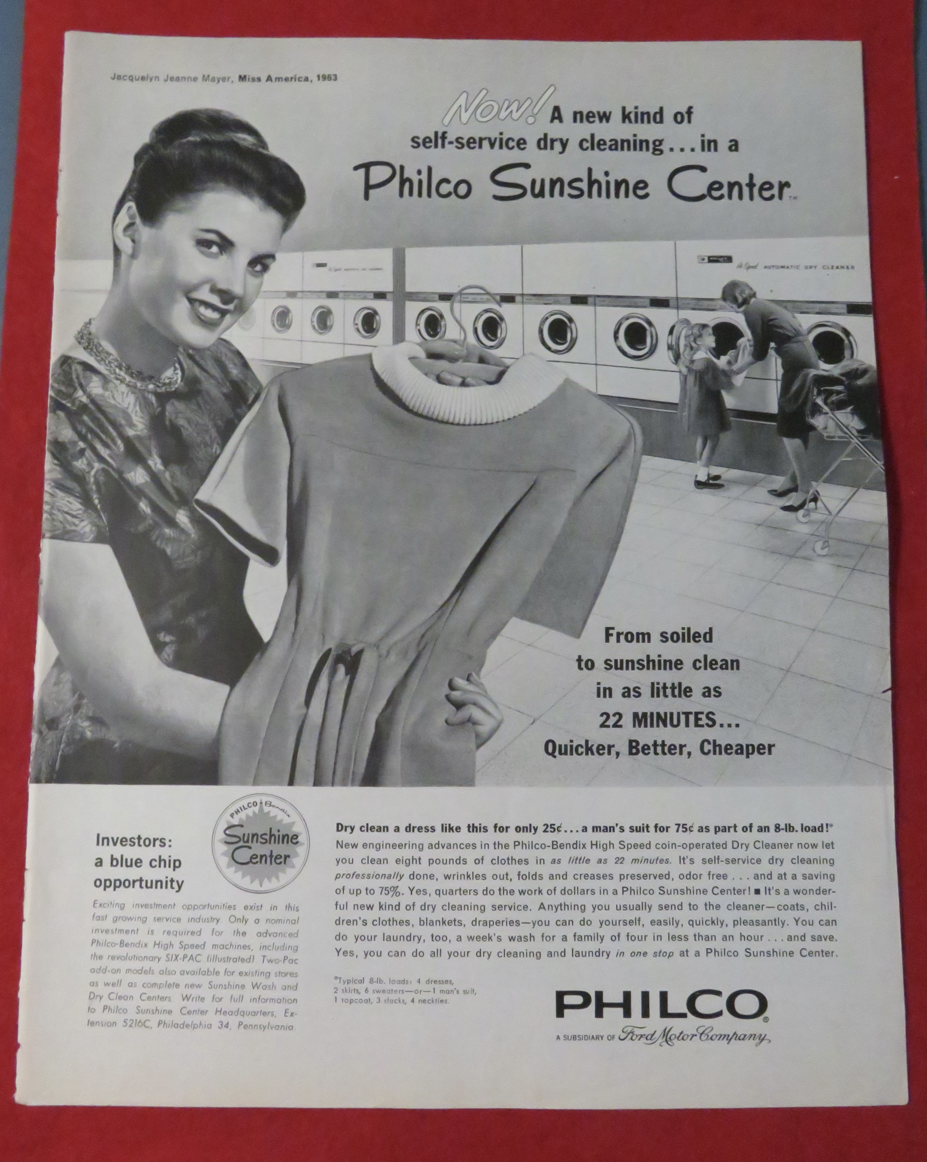 1962 Philco Sunshine Center w/Jacquelyn Jeanne Mayer