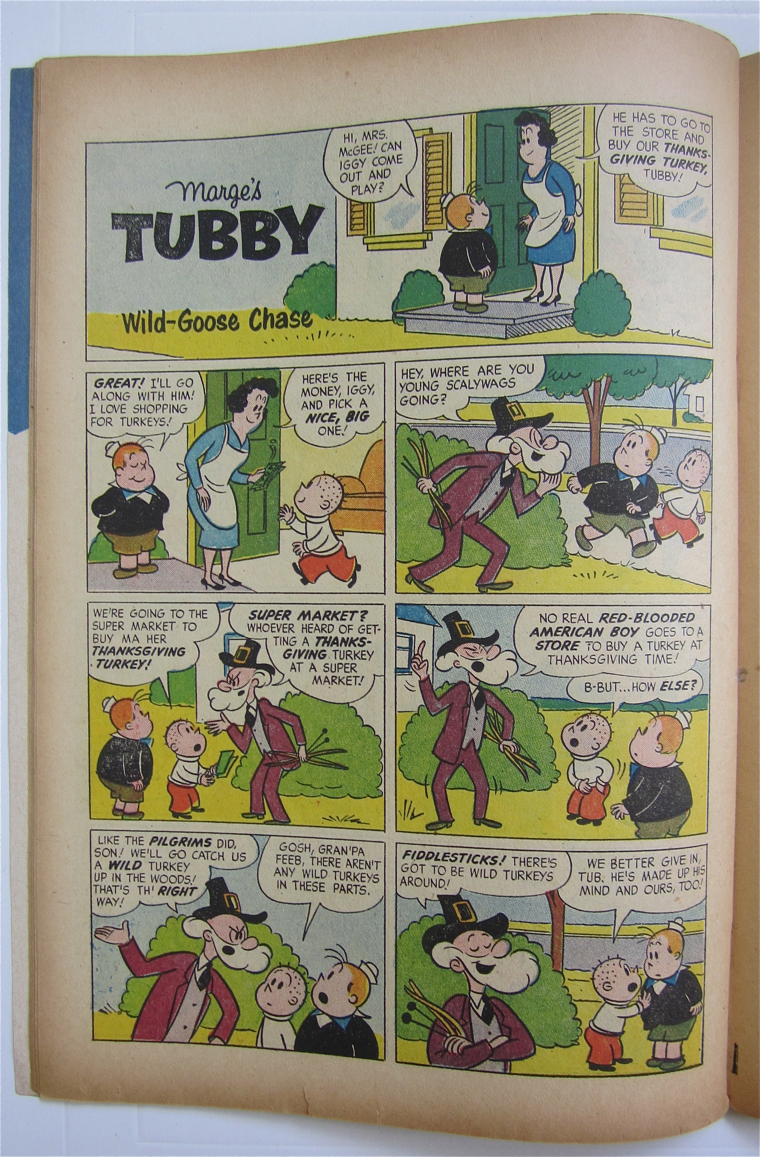 Marge's Tubby Comic November-December 1960 # 43