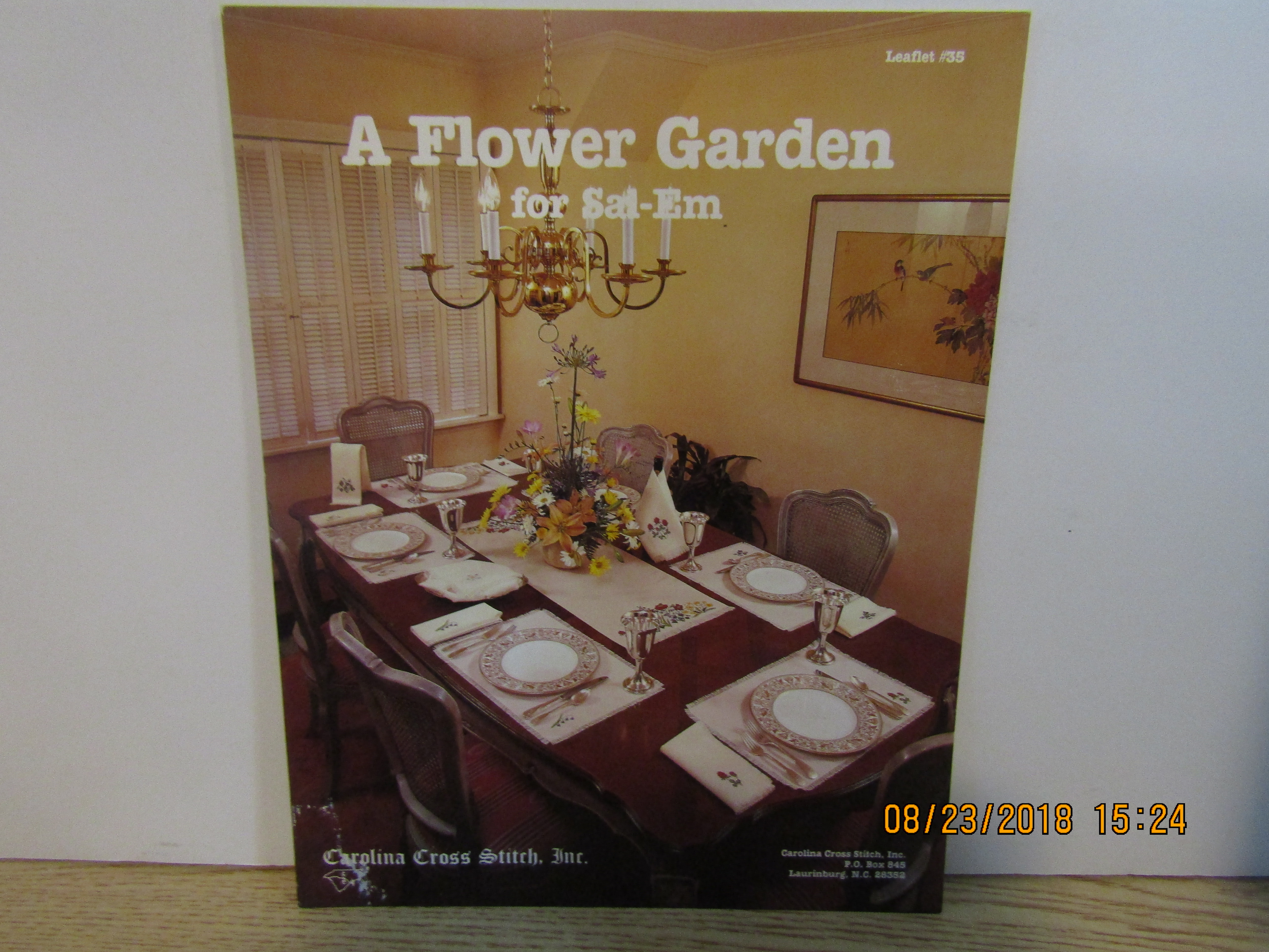 Carolina Cross Stitch A Flower Garden For Sal-Em #35