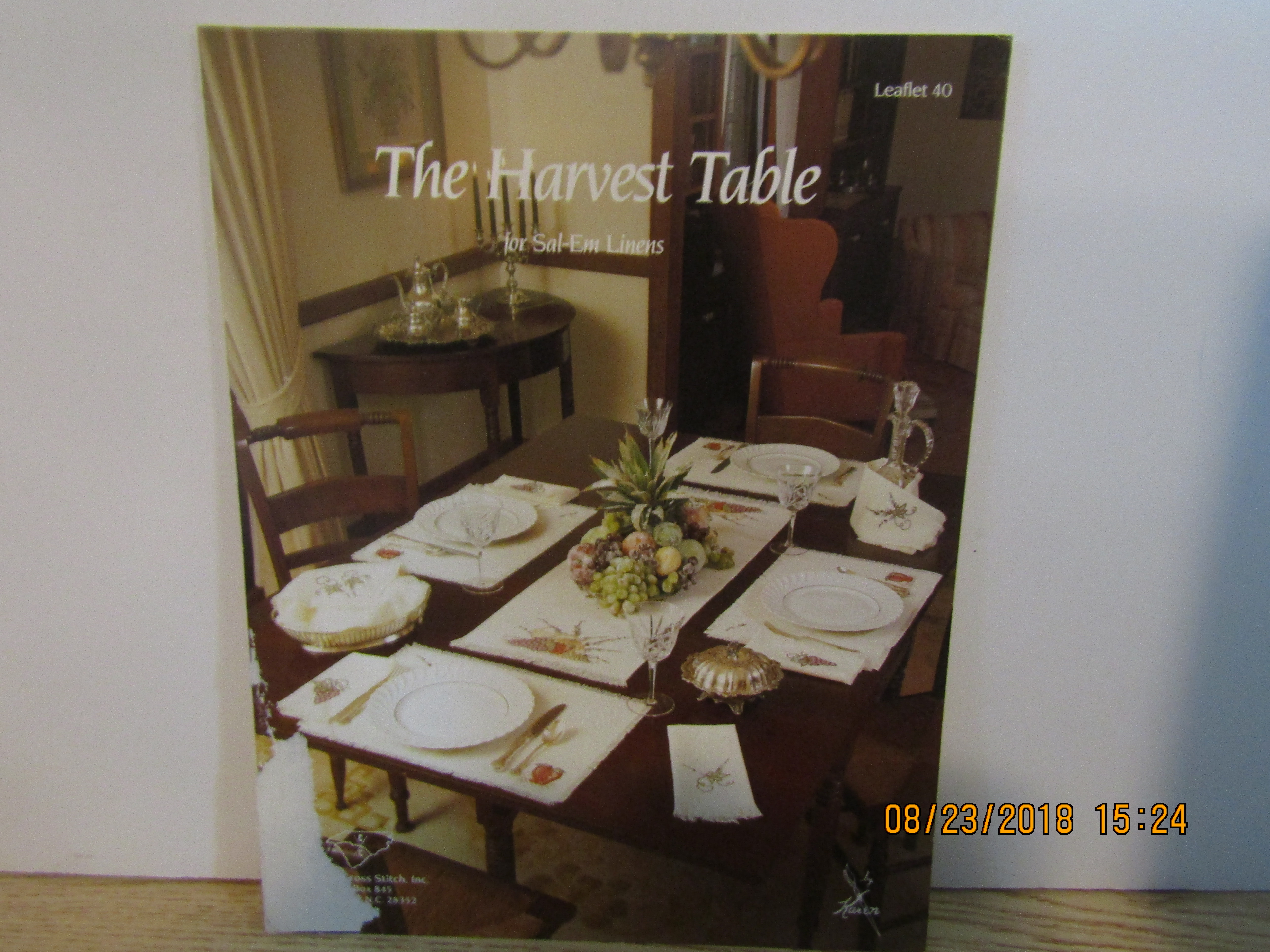 Carolina Cross Stitch The Harvest Table For Sal-Em #40