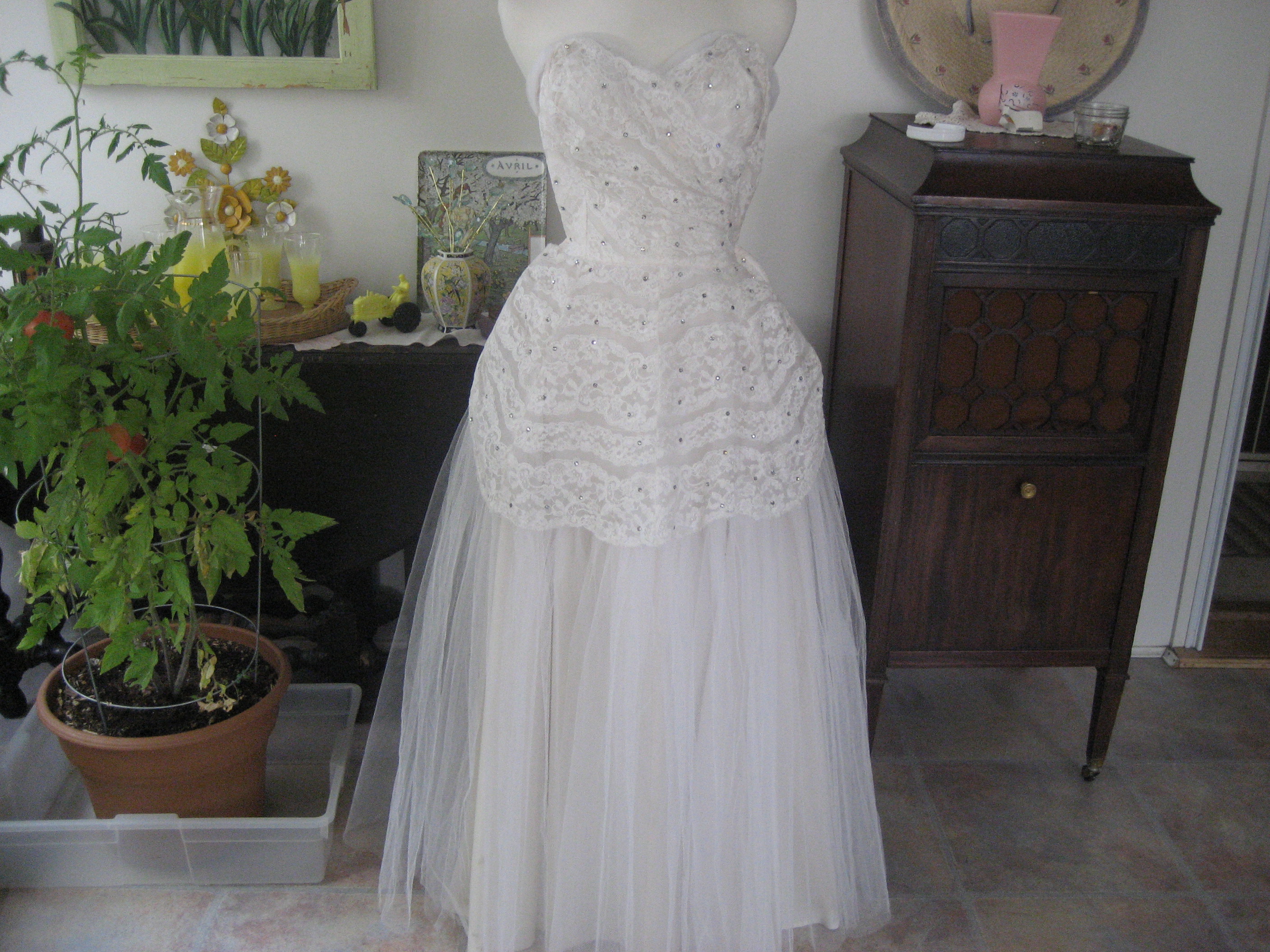 1950 Wedding Dress