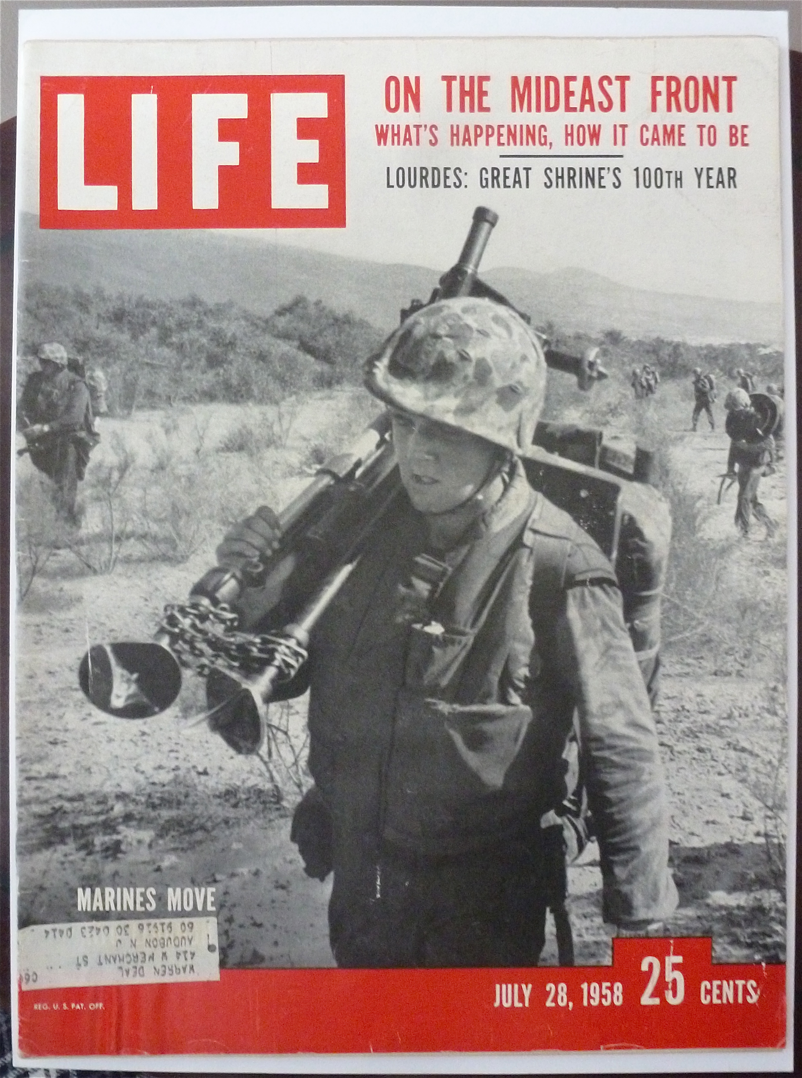 Life Magazine - July 28, 1958 - On The Mideast Front