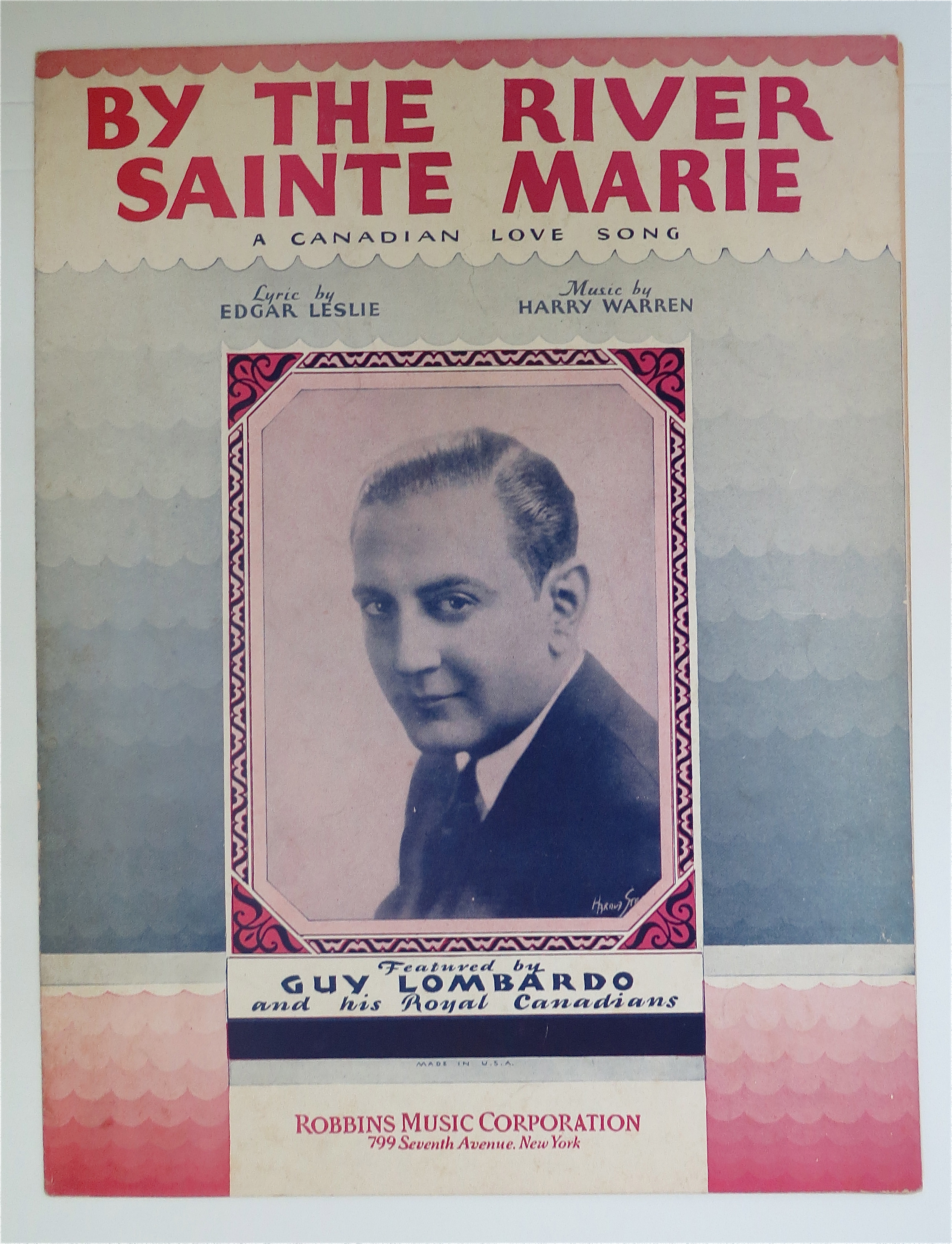 1931 By The River Sainte Marie By Leslie & Warren